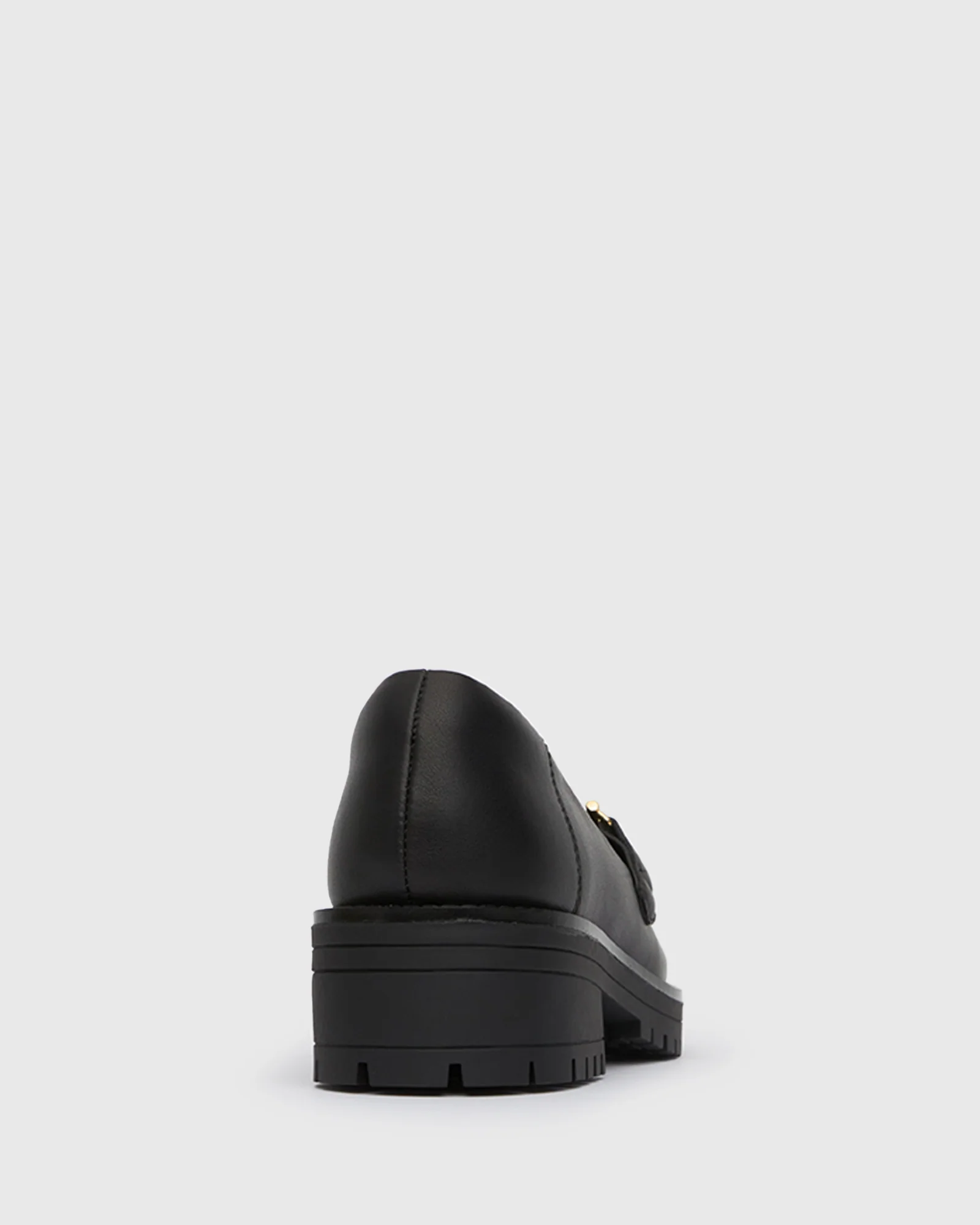 AGATHA Leather Heeled Loafers - Image 6