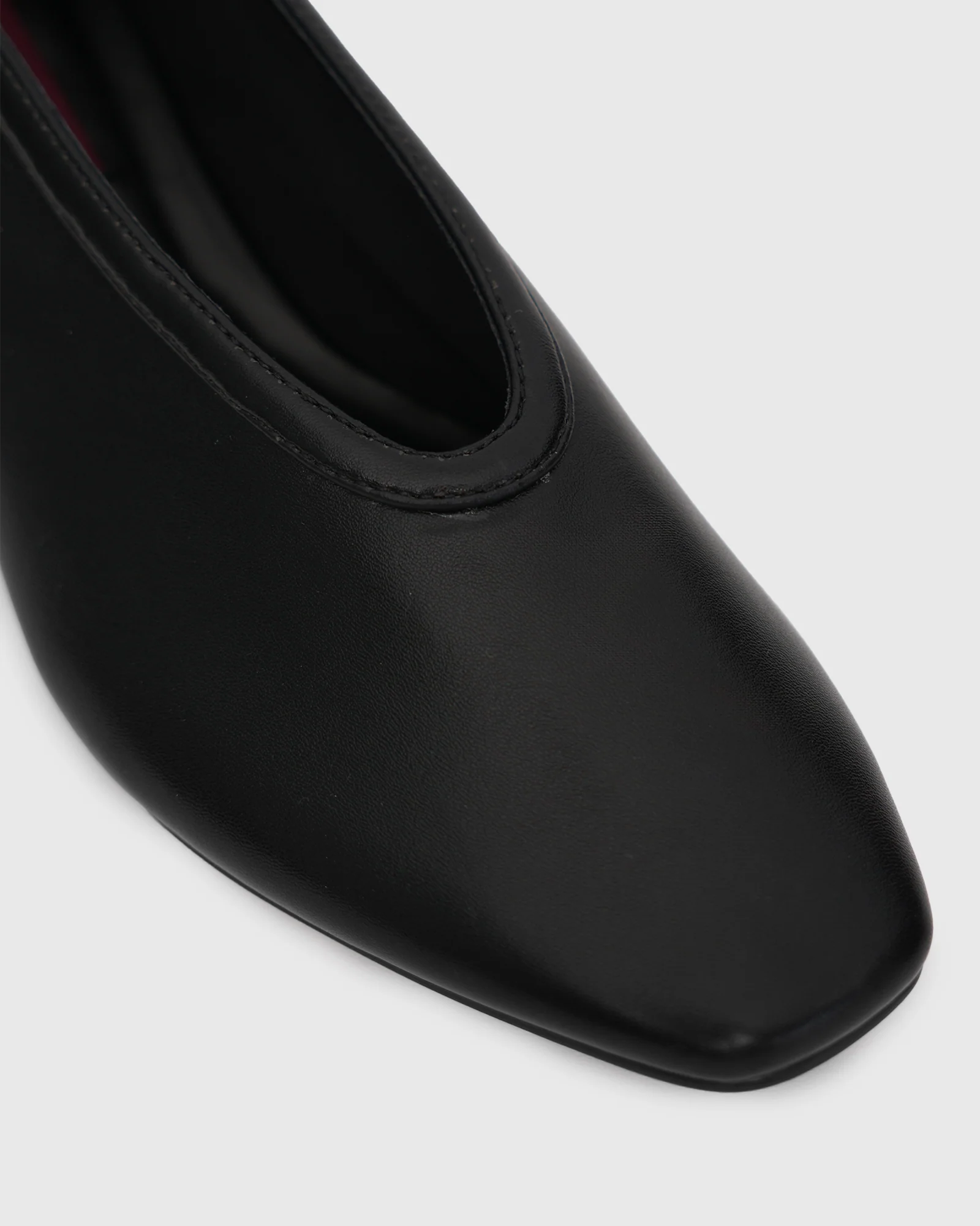PRE-ORDER ALORA Block Heel Ballet Pumps - Image 2