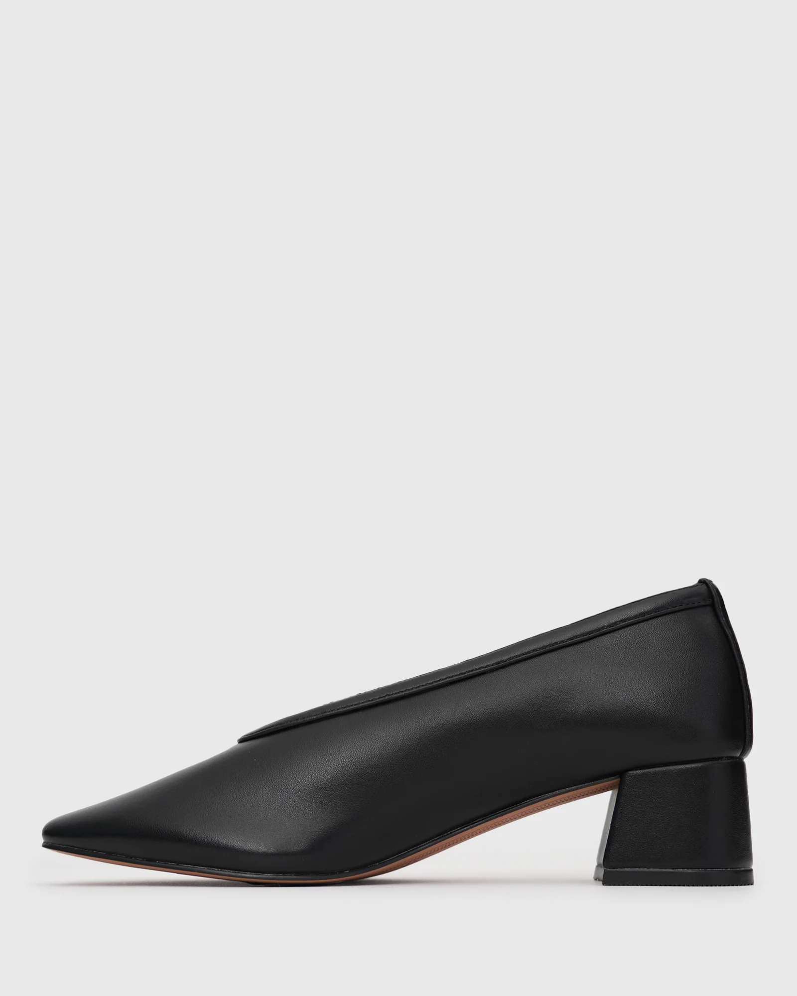 PRE-ORDER ALORA Block Heel Ballet Pumps - Image 3