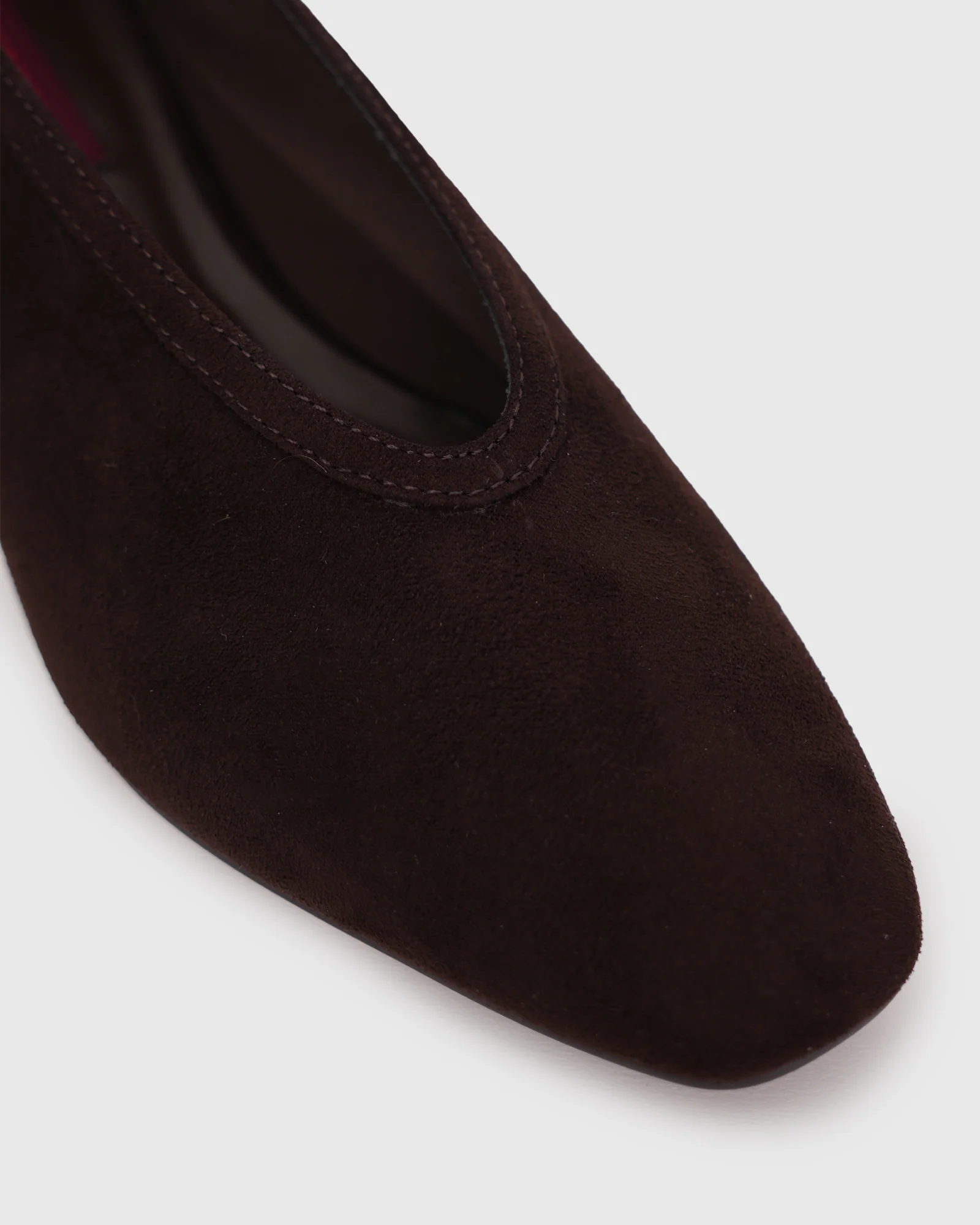 PRE-ORDER ALORA Block Heel Ballet Pumps - Image 2