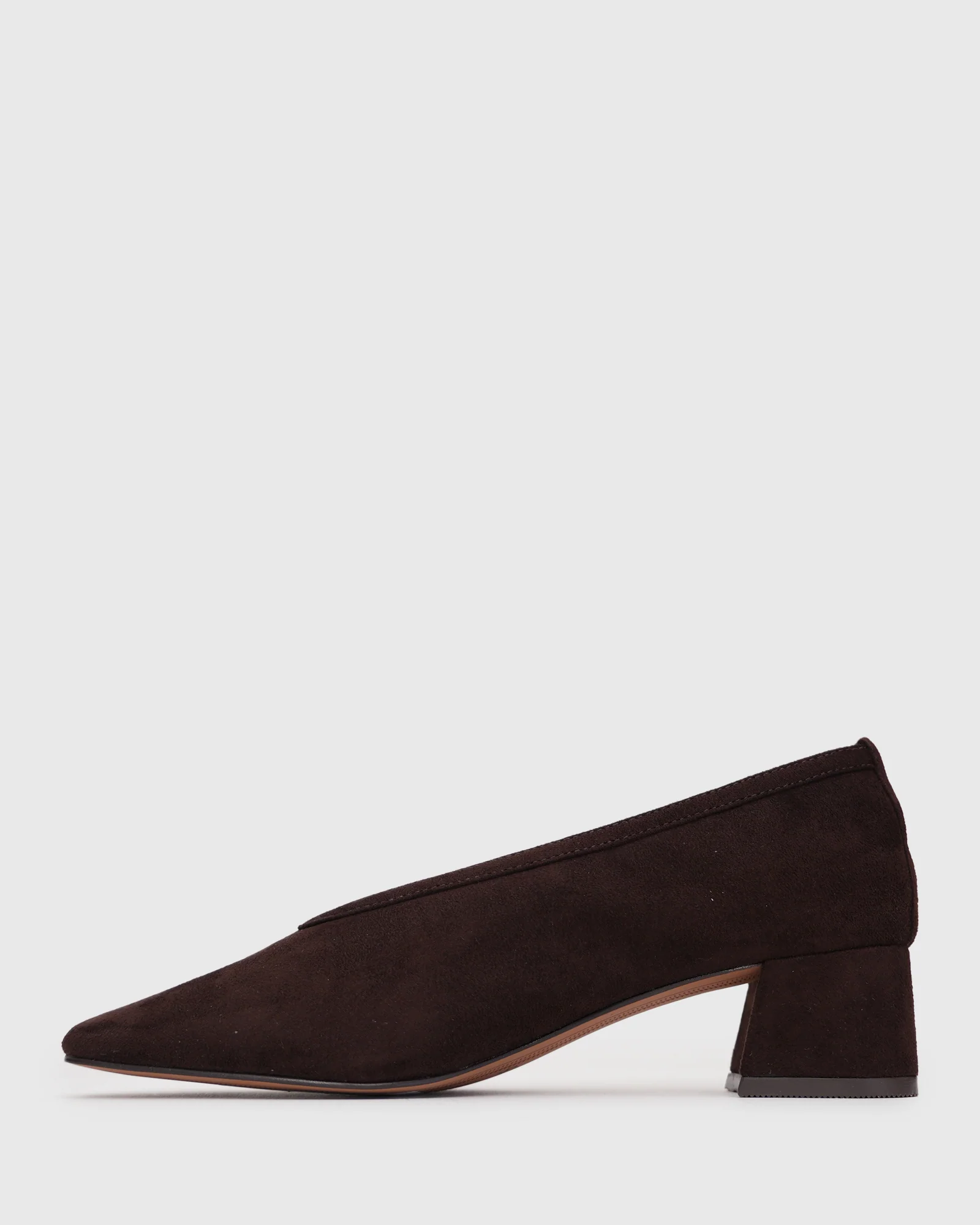 PRE-ORDER ALORA Block Heel Ballet Pumps - Image 3