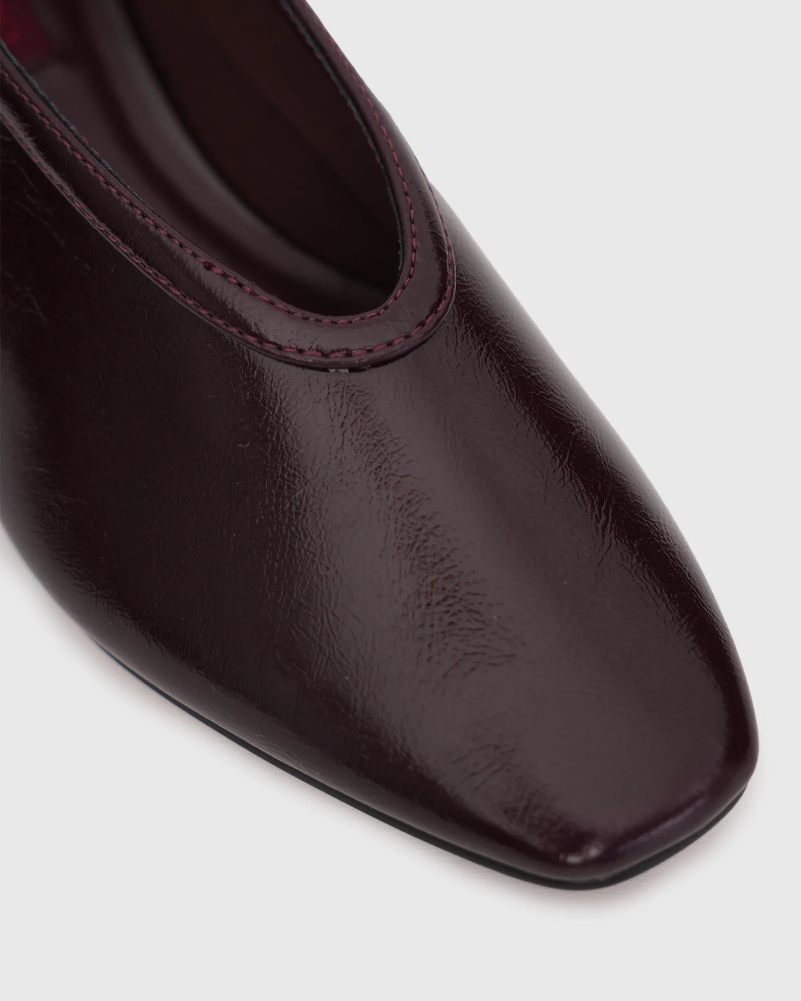 PRE-ORDER ALORA Block Heel Ballet Pumps - Image 2