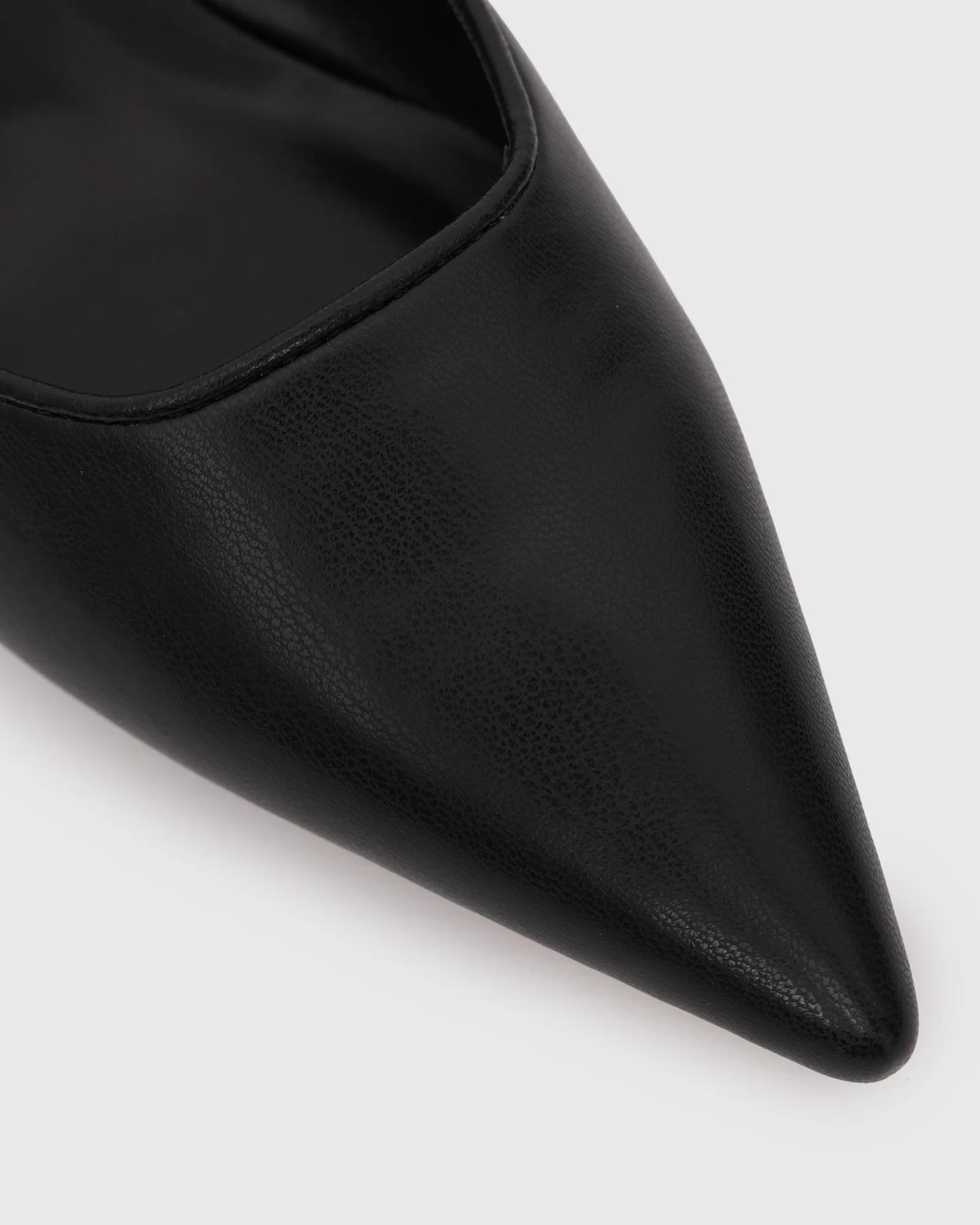 AMALIE Pointed Toe Stiletto Mules - Image 2
