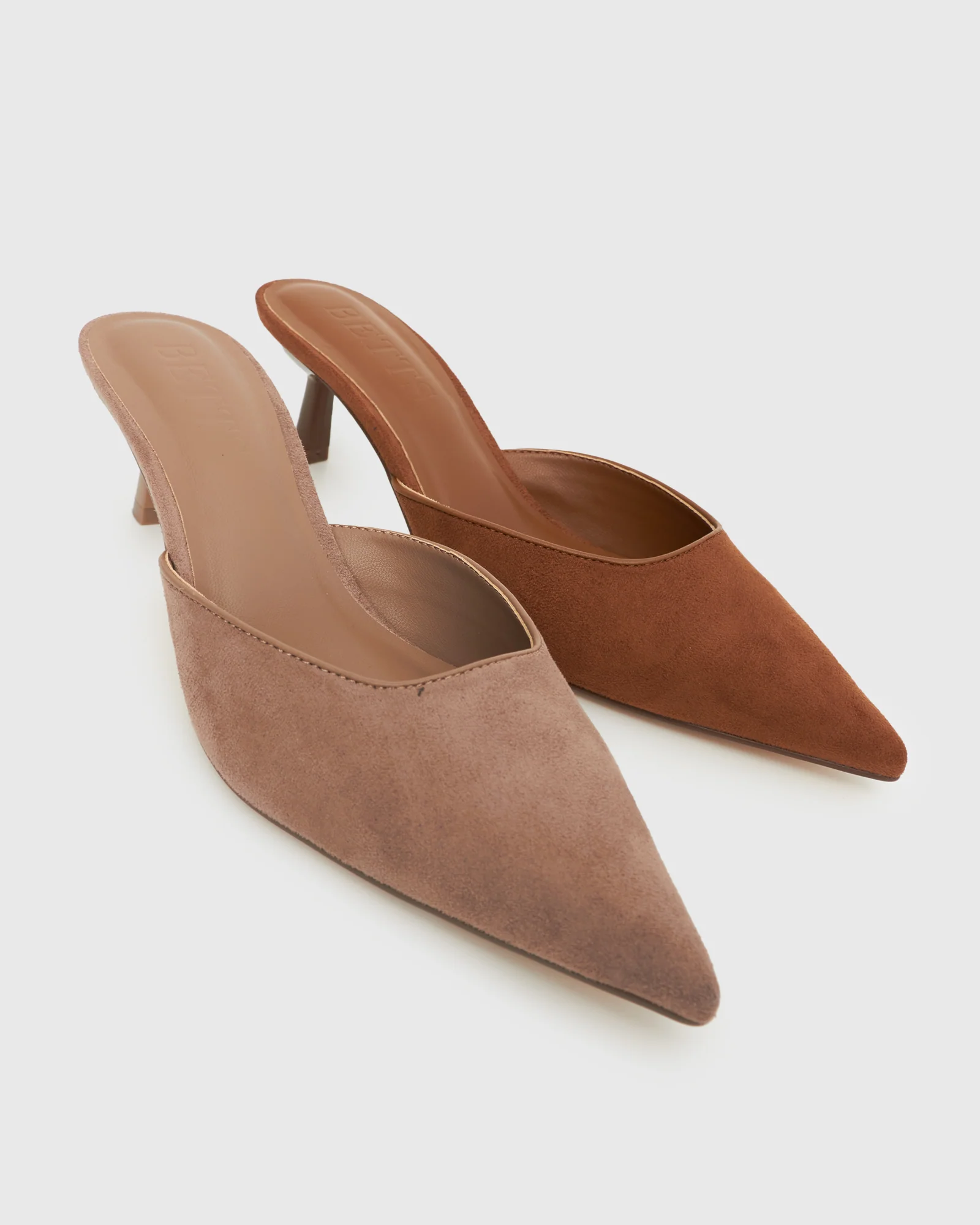 AMALIE Pointed Toe Stiletto Mules - Image 5