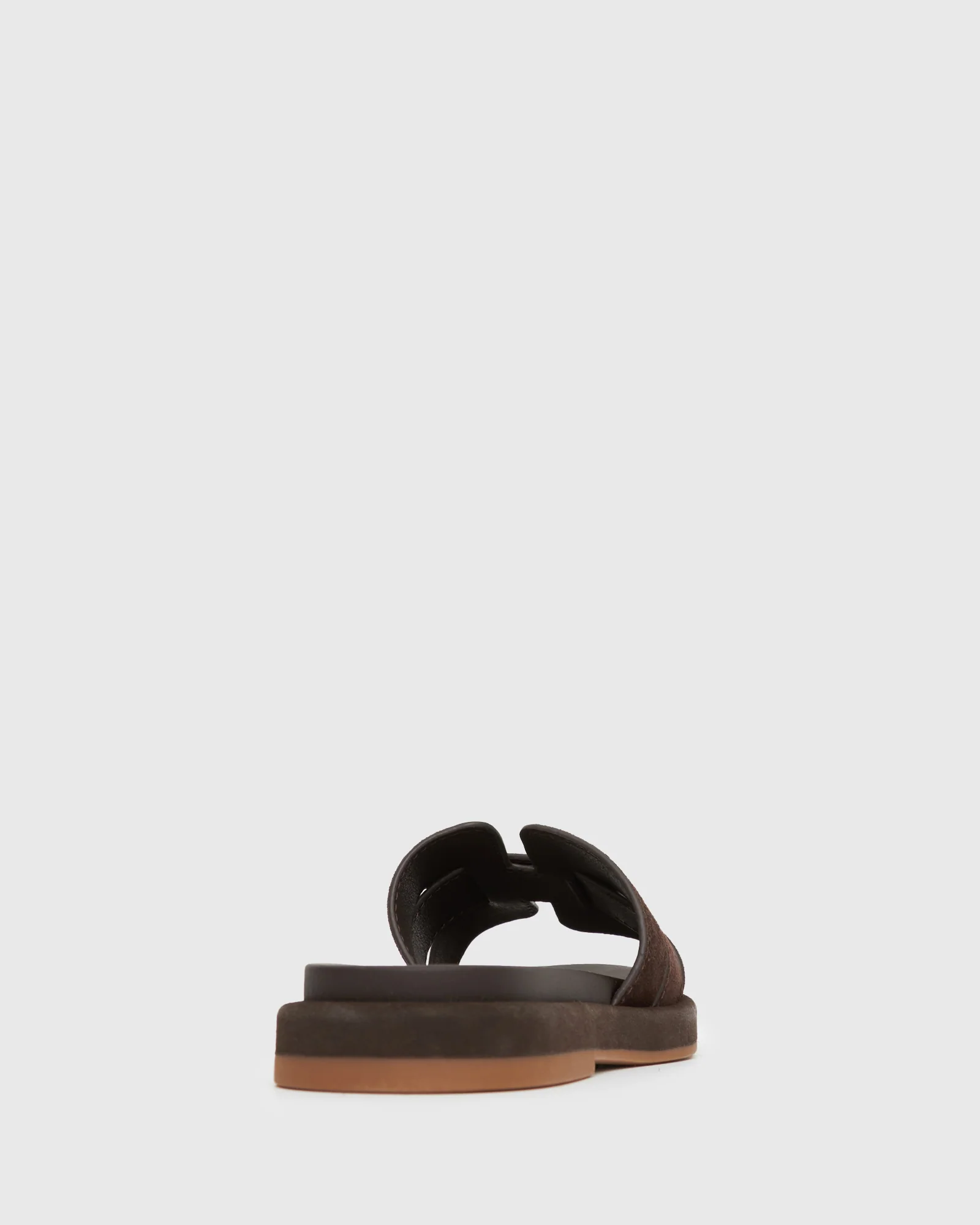 BELLA Leather Flat Slides - Image 4
