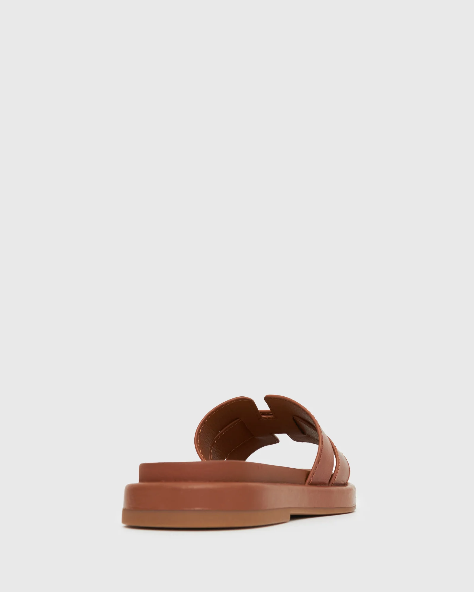 BELLA Leather Flat Slides - Image 2