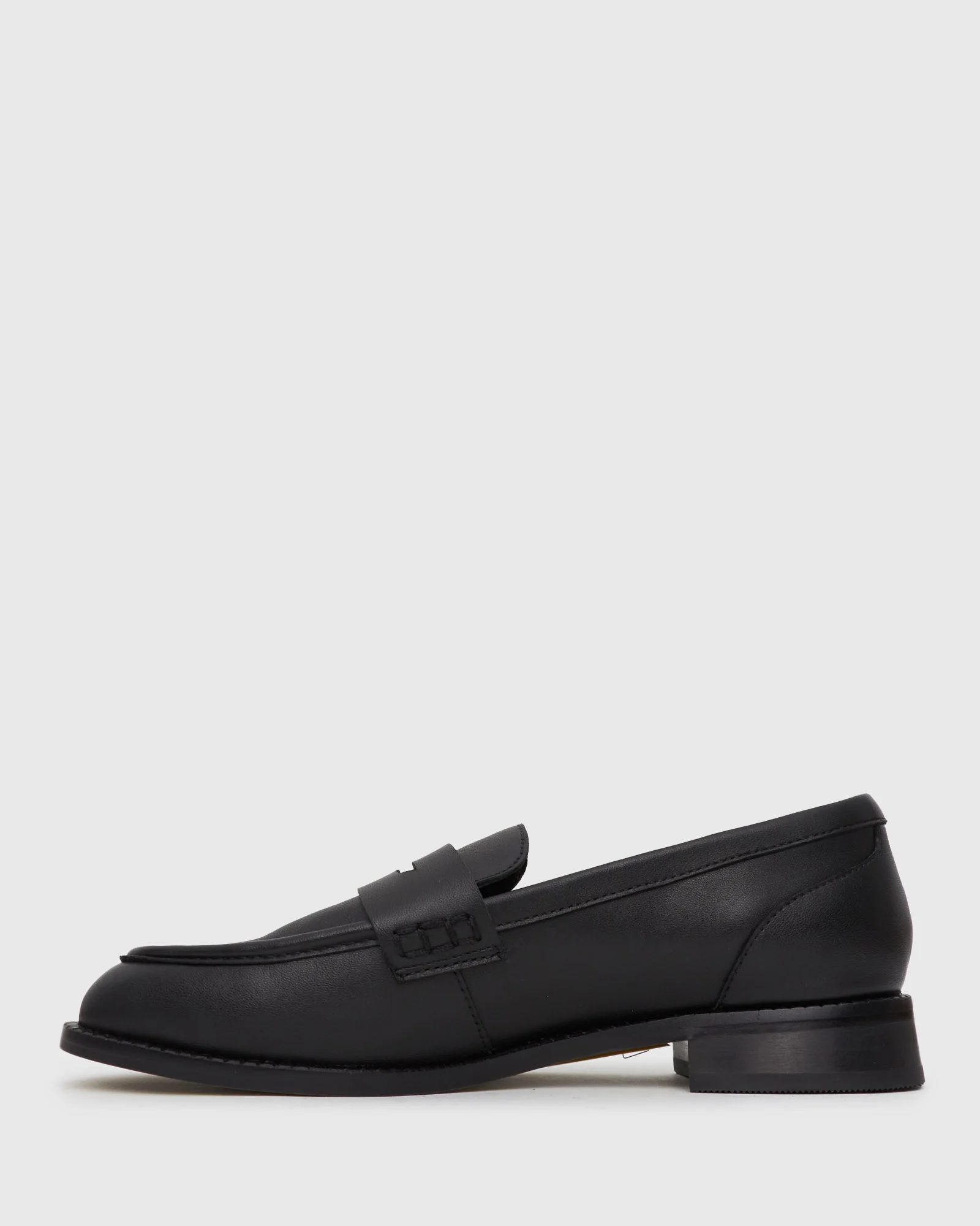CASSIE Leather Penny Loafers - Image 3