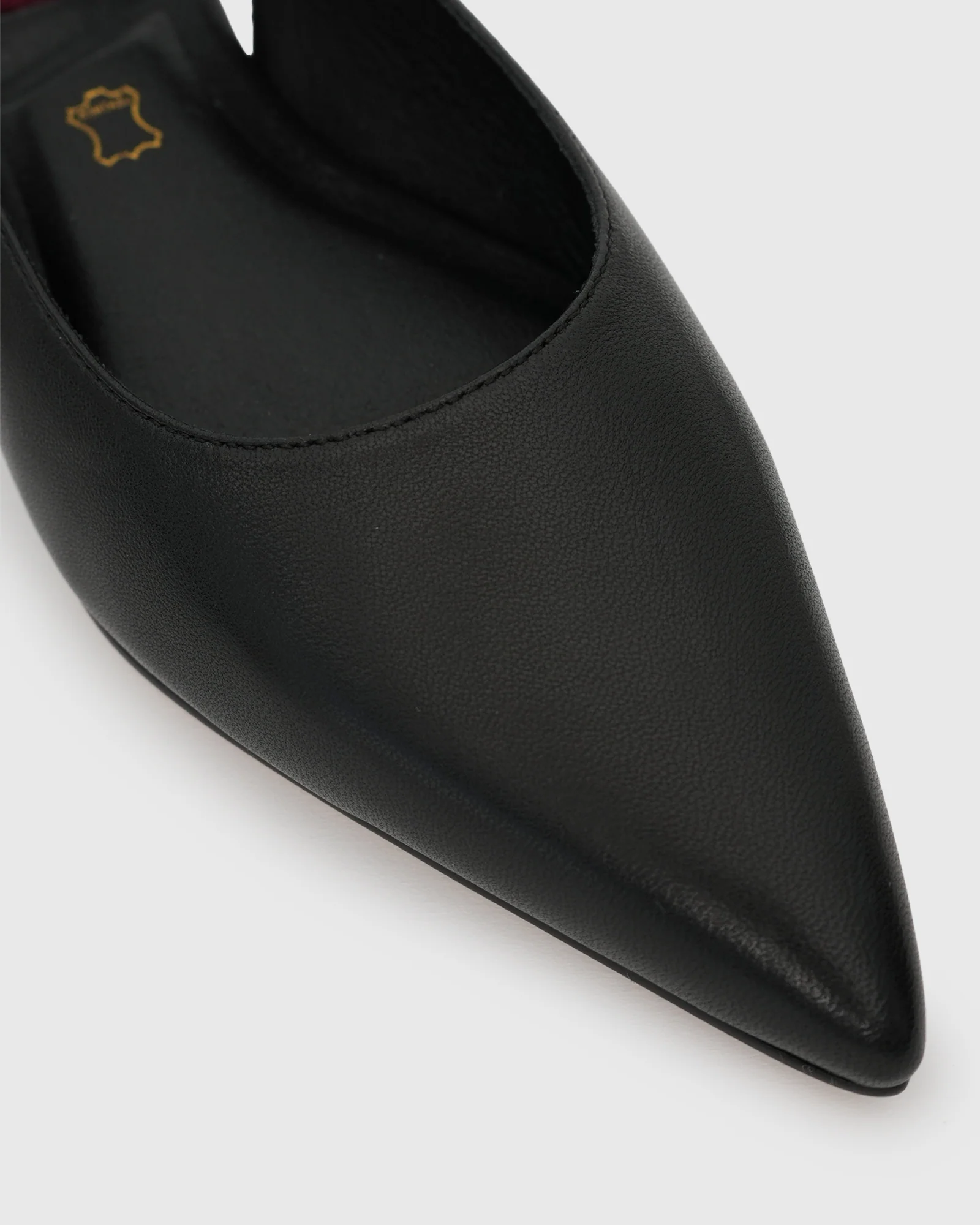 PRE-ORDER CHAPS Leather Slingback Pumps - Image 2