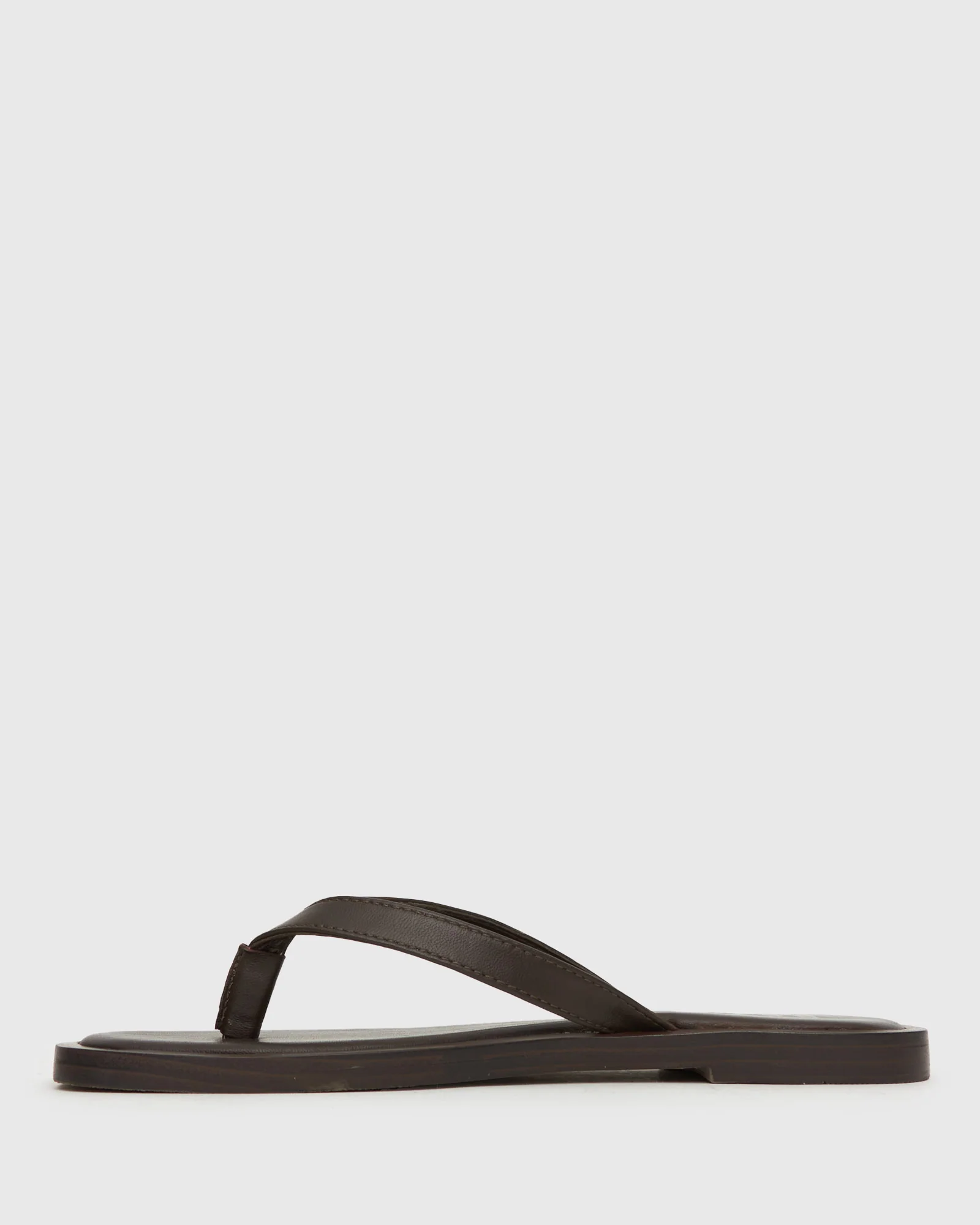 CRUSH Leather Thong Sandals - Image 3