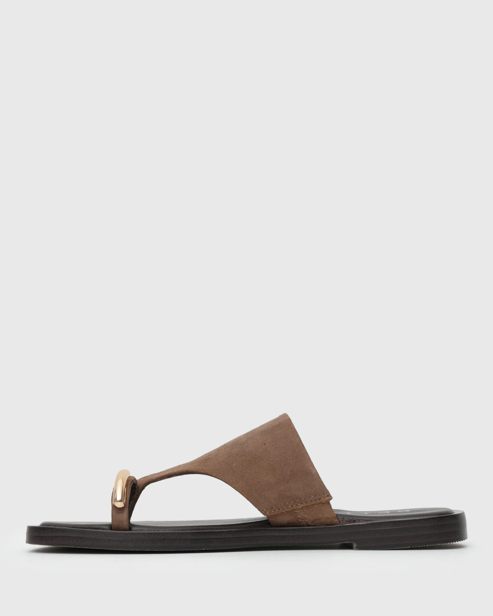 DOLPHIN JUNIOR Leather Thong Sandals - Image 3