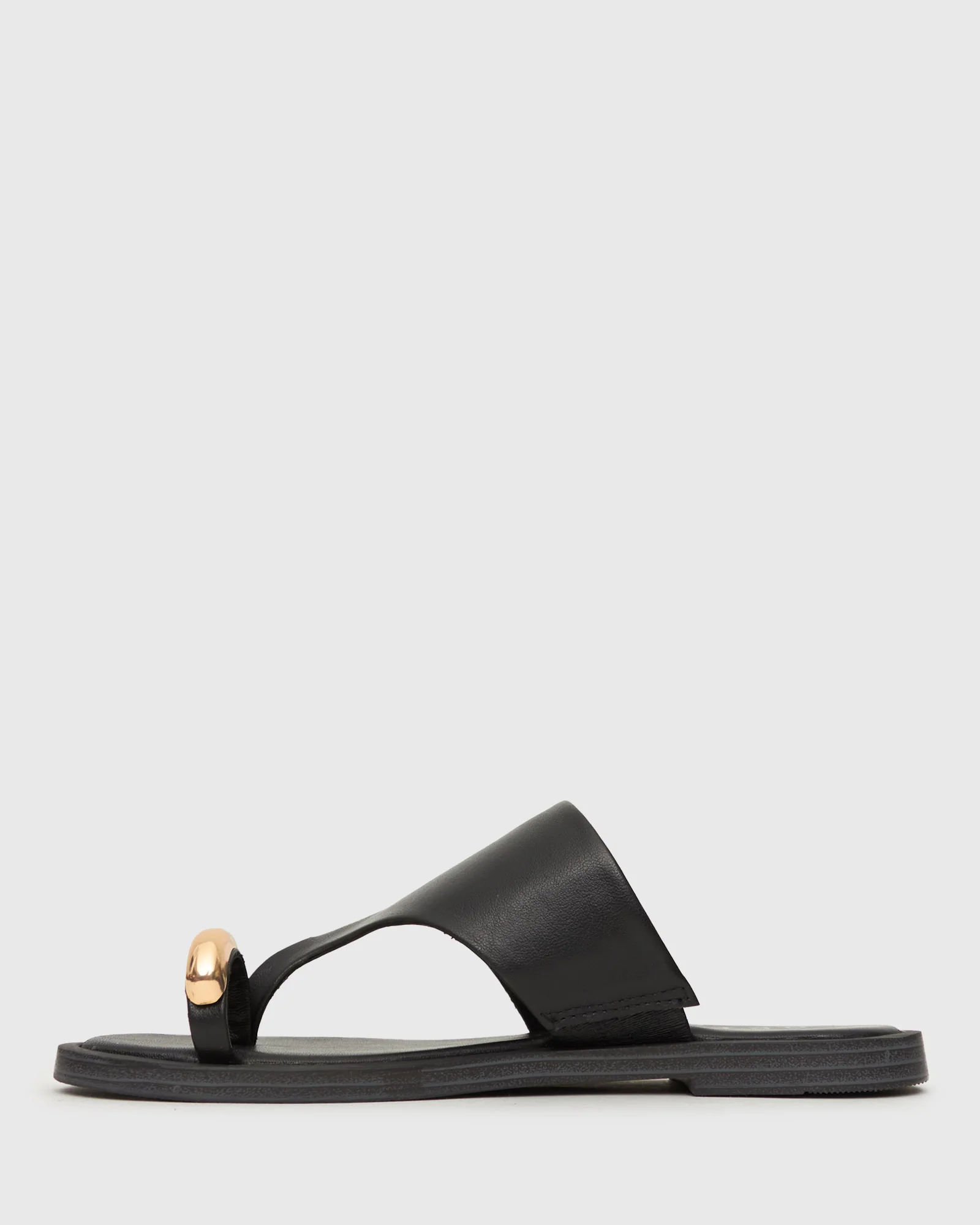 DOLPHIN Leather Thong Sandals - Image 3