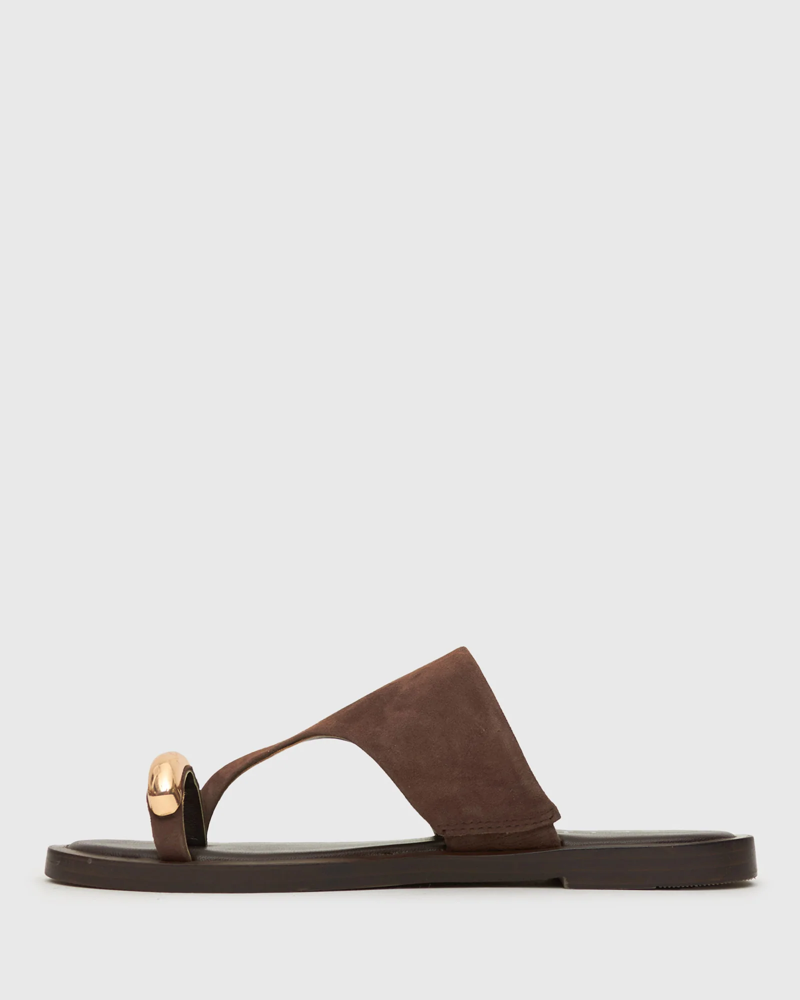 DOLPHIN Leather Thong Sandals - Image 3