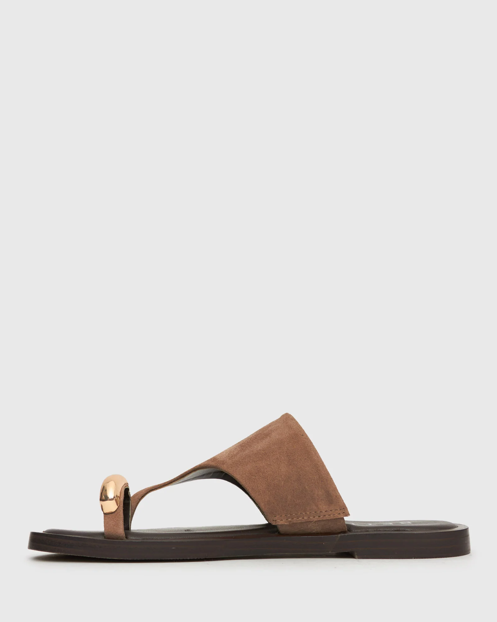 DOLPHIN Leather Thong Sandals - Image 3
