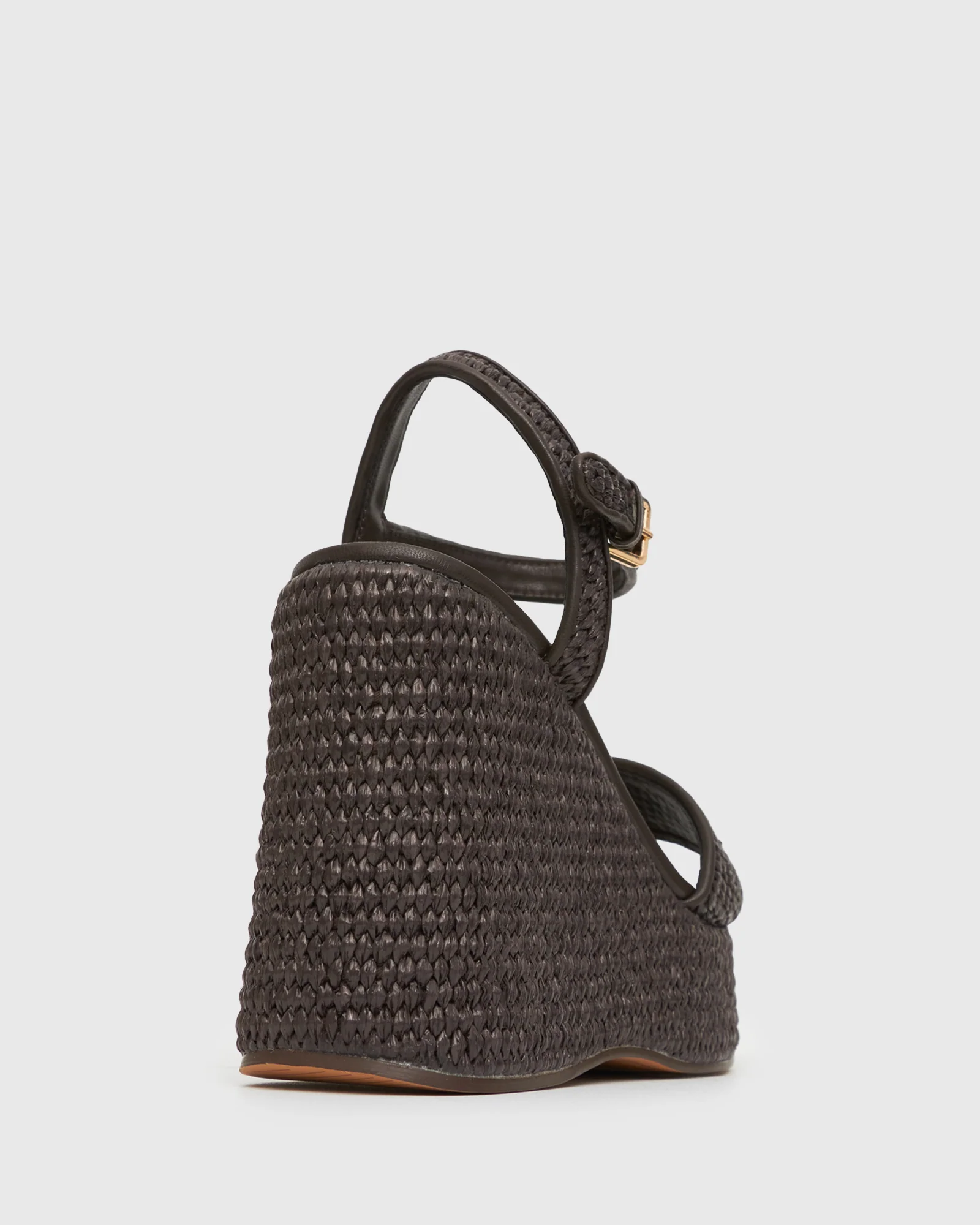 FAME Raffia Platform Wedges - Image 4