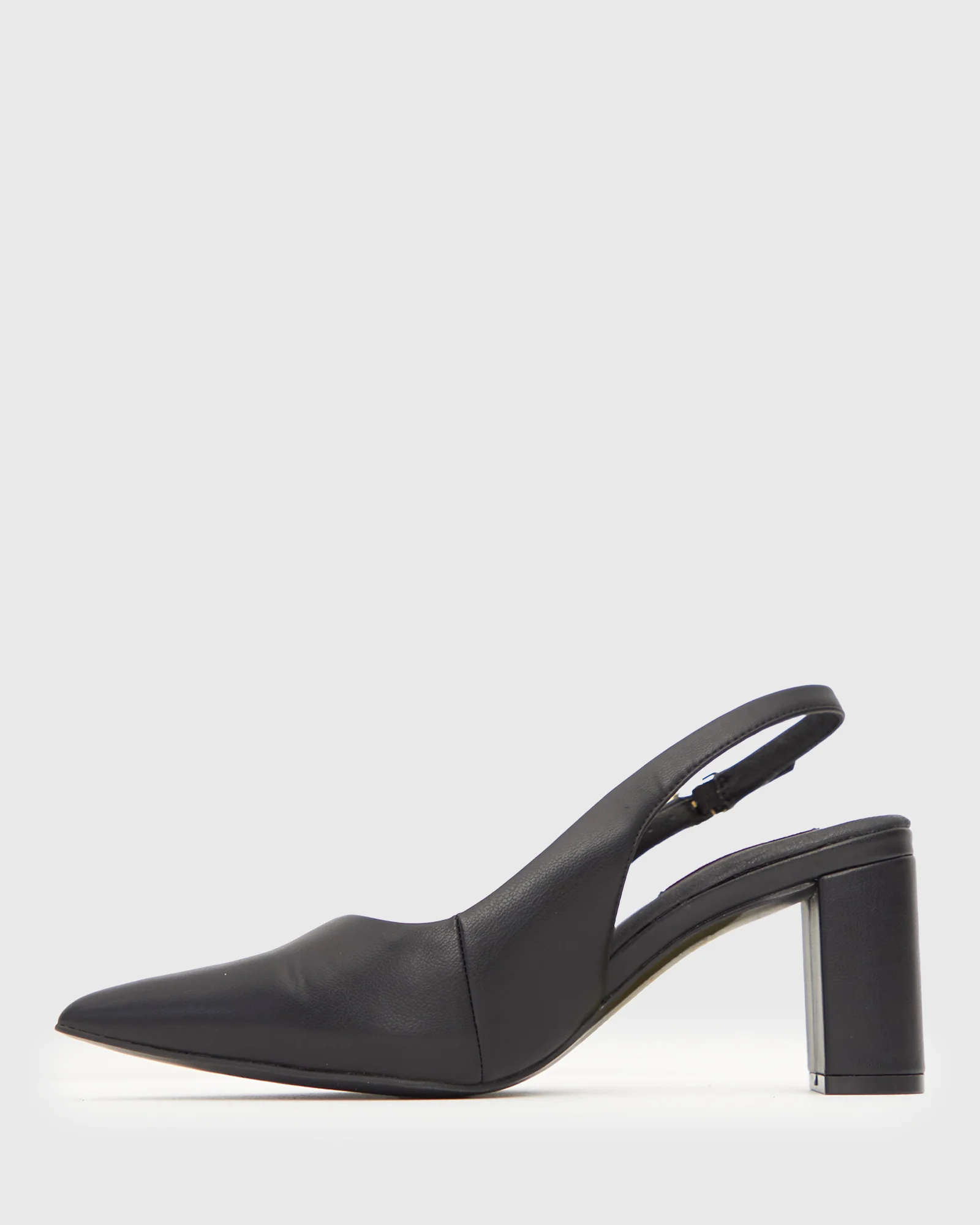 PRE-ORDER FLOUNCE Block Heel Slingback Pumps - Image 3