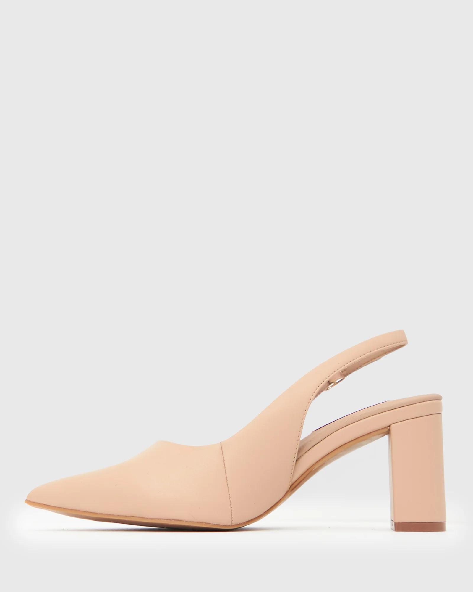 FLOUNCE Block Heel Slingback Pumps - Image 3