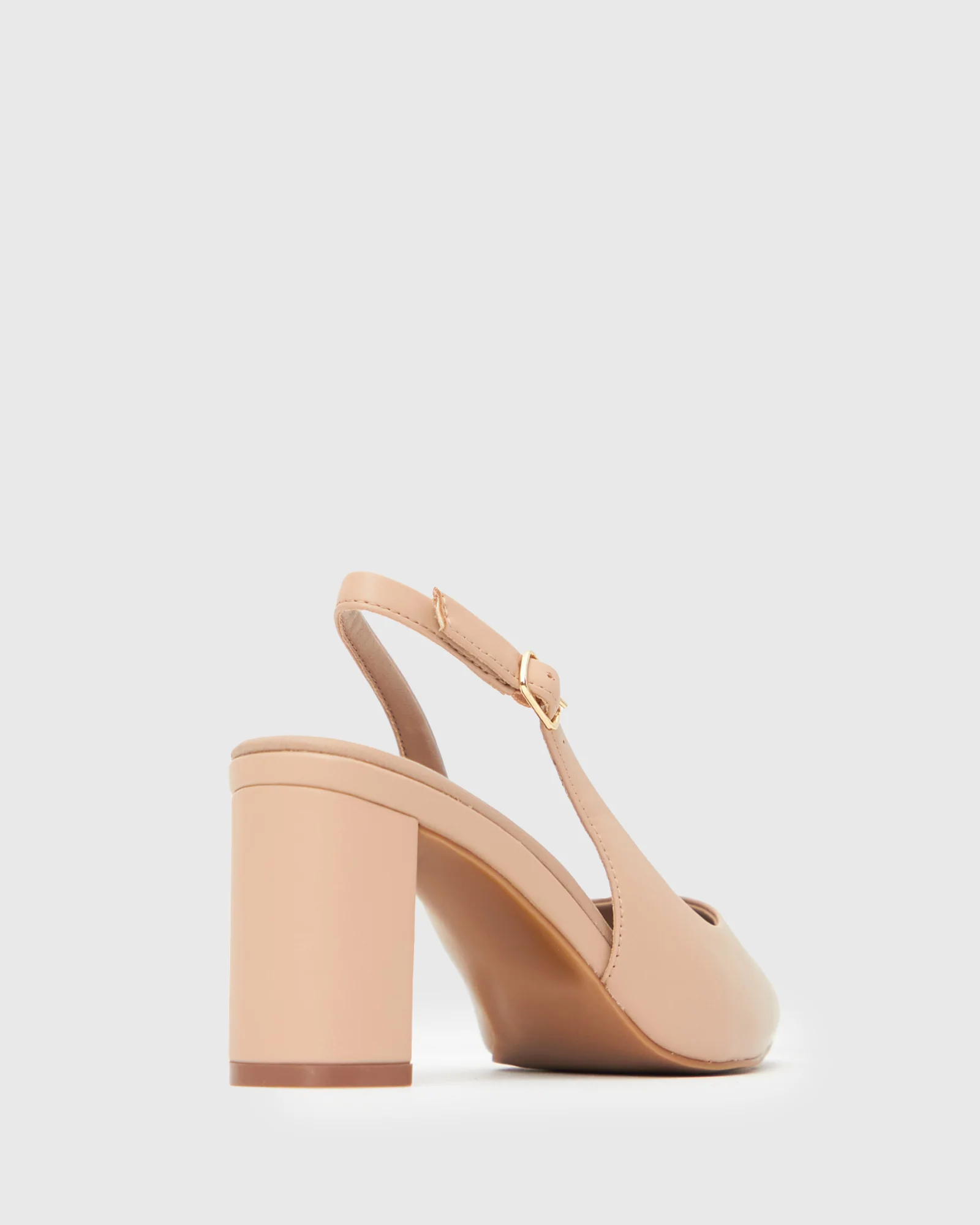 FLOUNCE Block Heel Slingback Pumps - Image 4