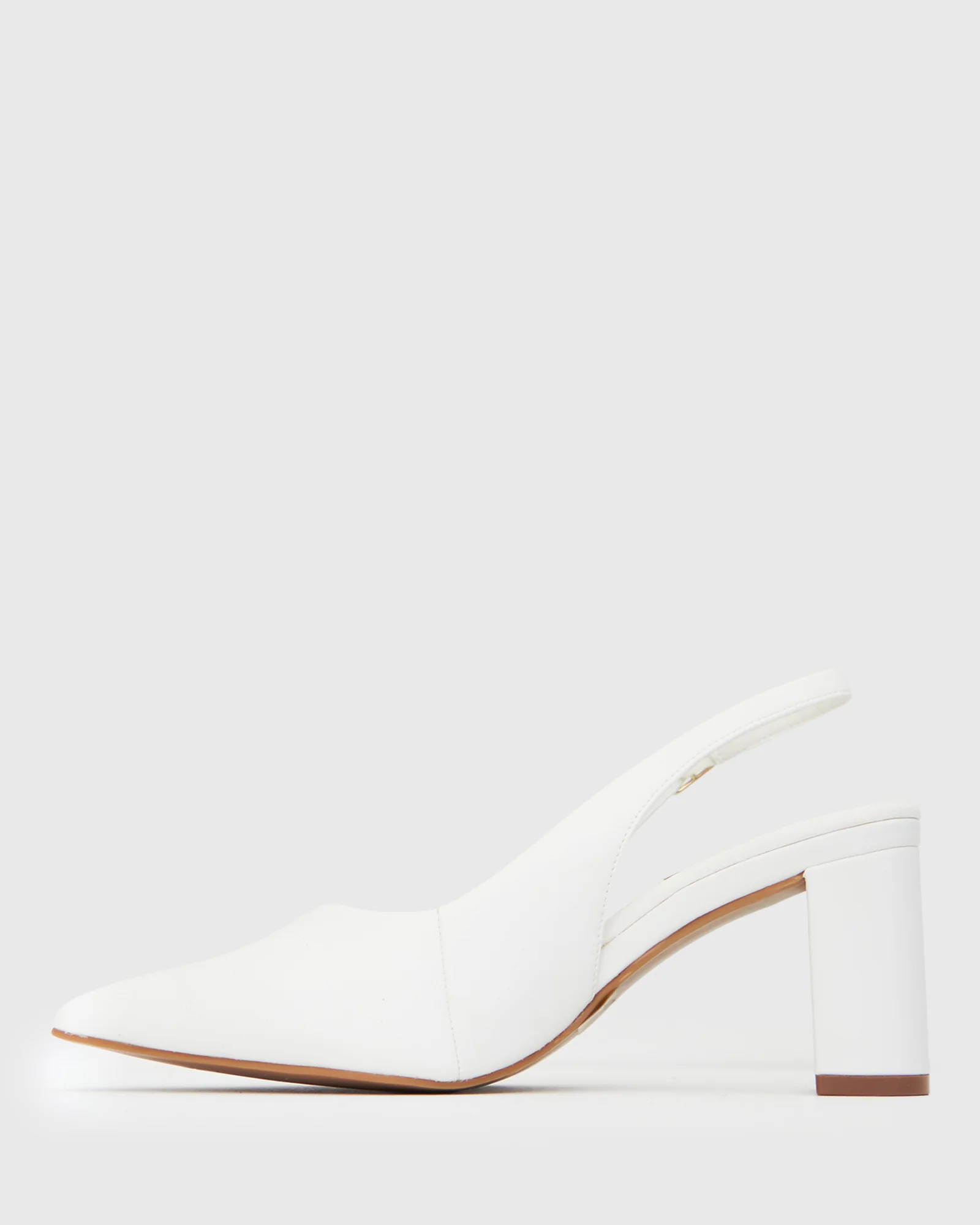 FLOUNCE Block Heel Slingback Pumps - Image 3