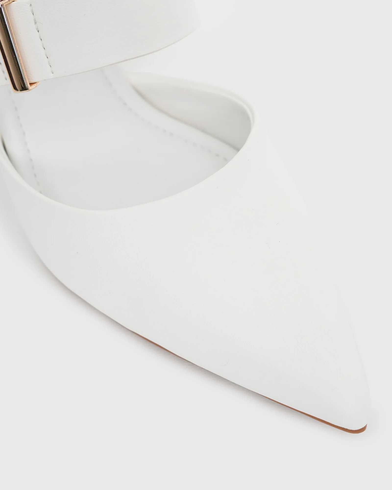 FREDRICK Block Heel Point Toe Mules - Image 2