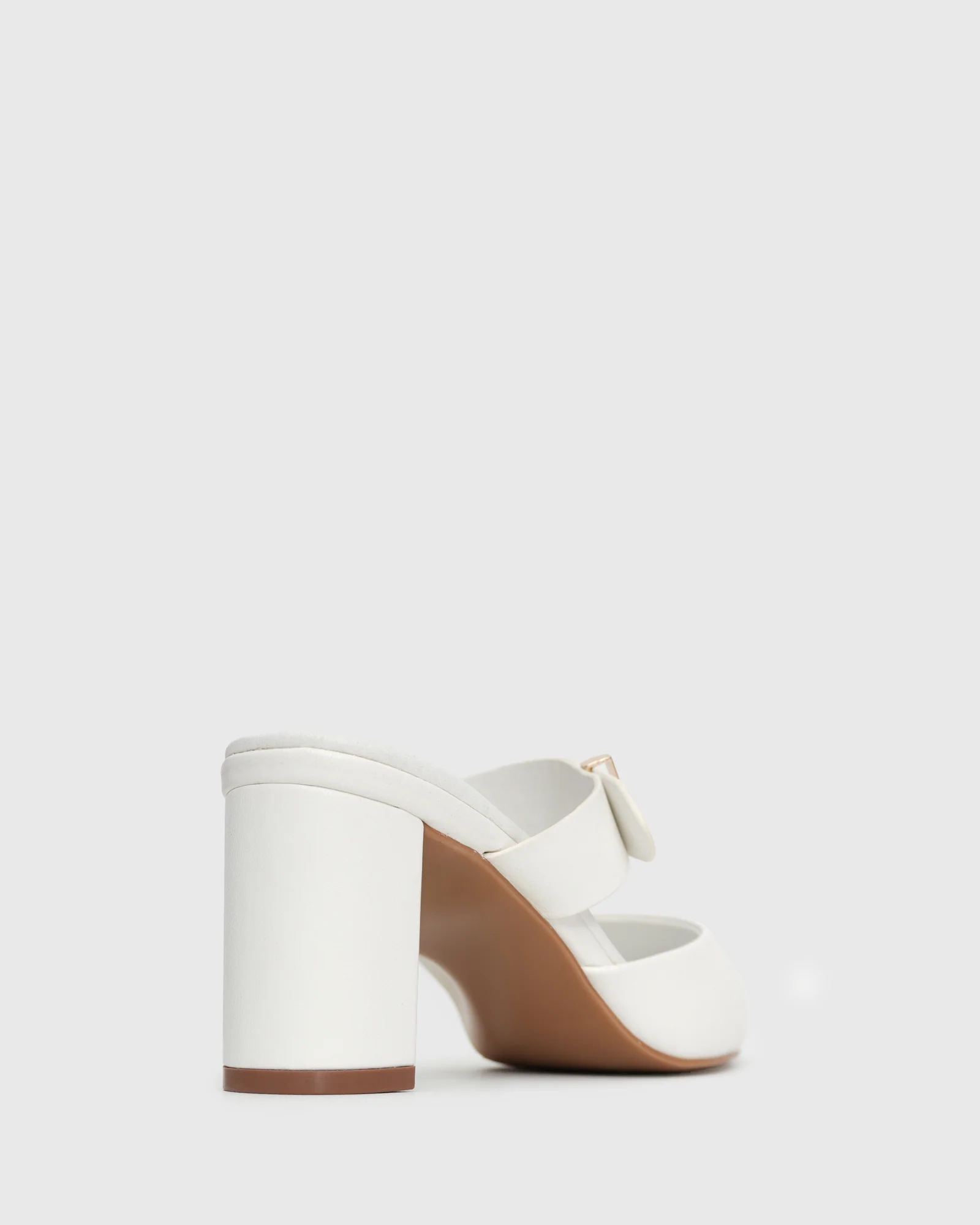 FREDRICK Block Heel Point Toe Mules - Image 4