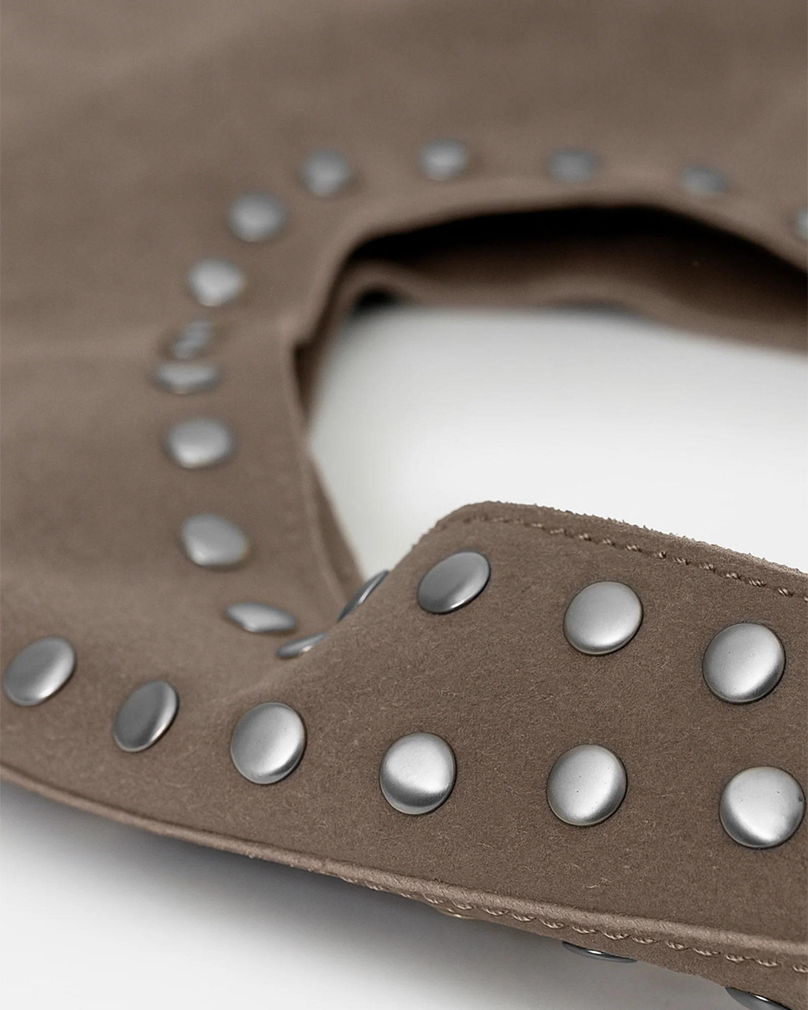 FREYA-S Suede Leather Stud Bag - Image 3