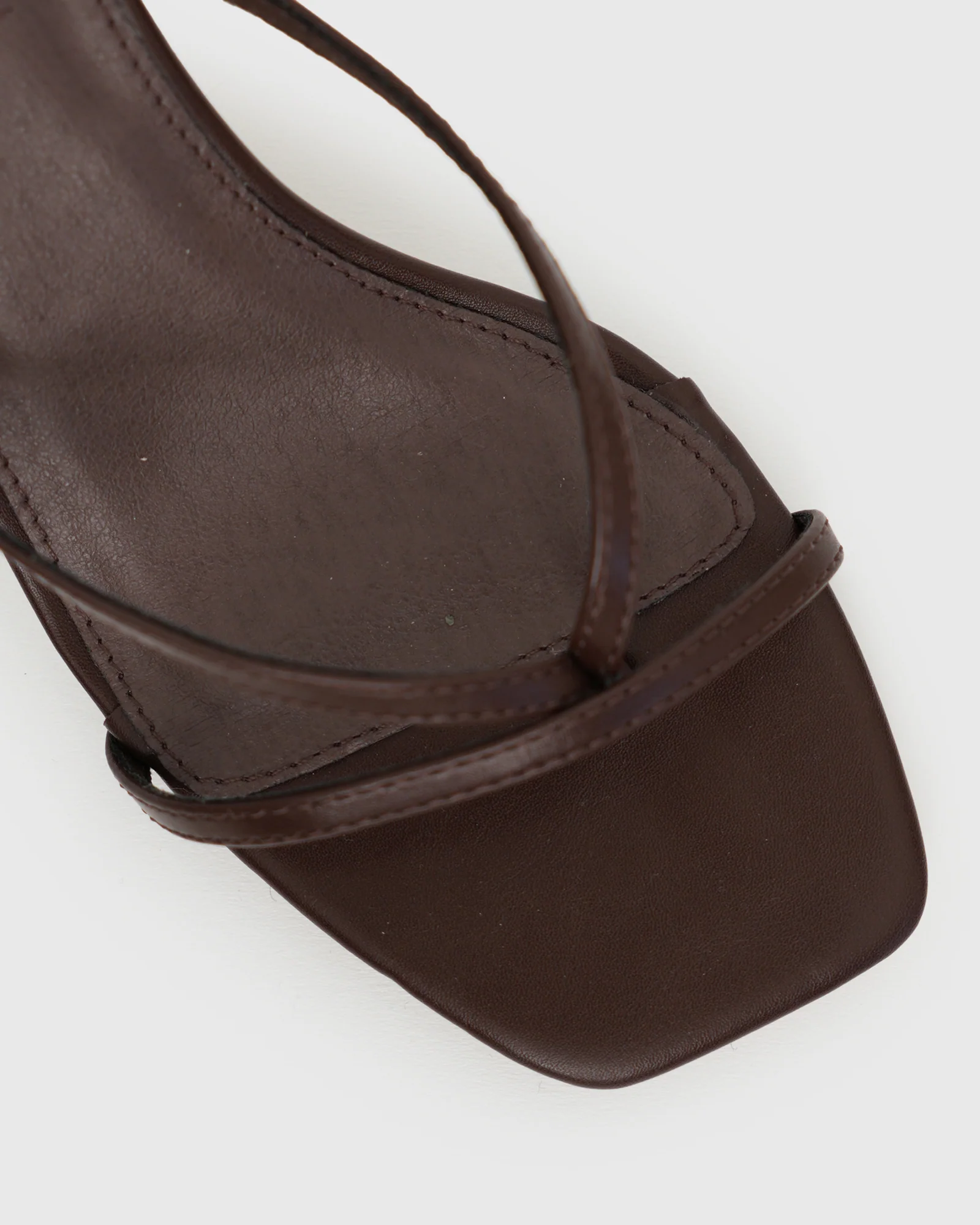 GIGI Square Toe Heeled Mules - Image 2