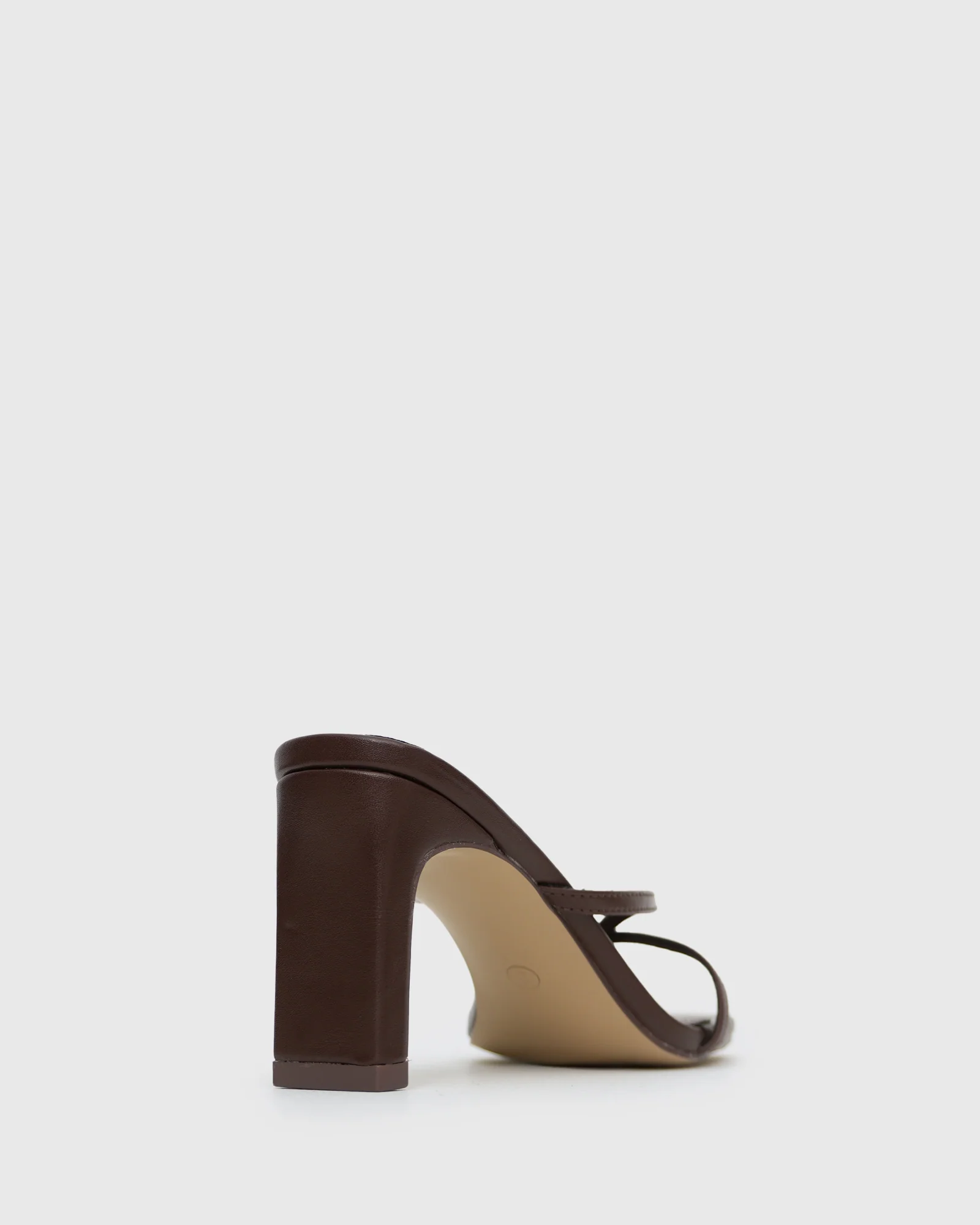 GIGI Square Toe Heeled Mules - Image 4