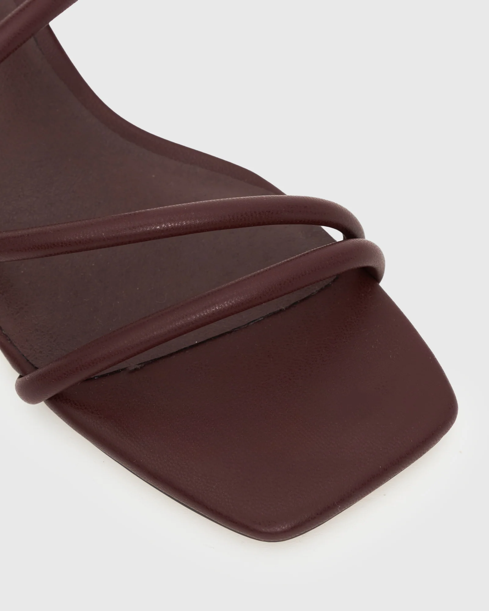 HALLIE Low Wooden Block Heel Mules - Image 4