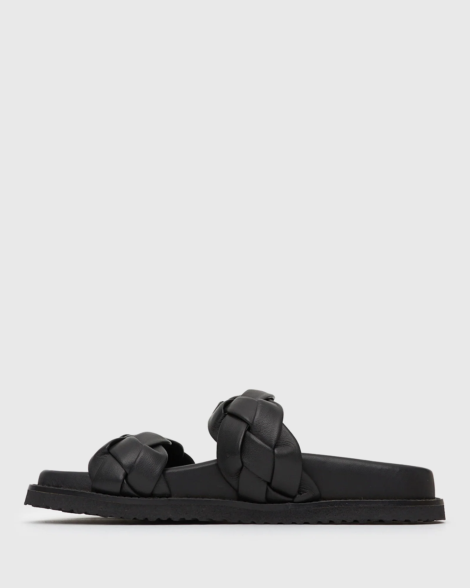 HAVANA Leather Braided Slides - Image 3