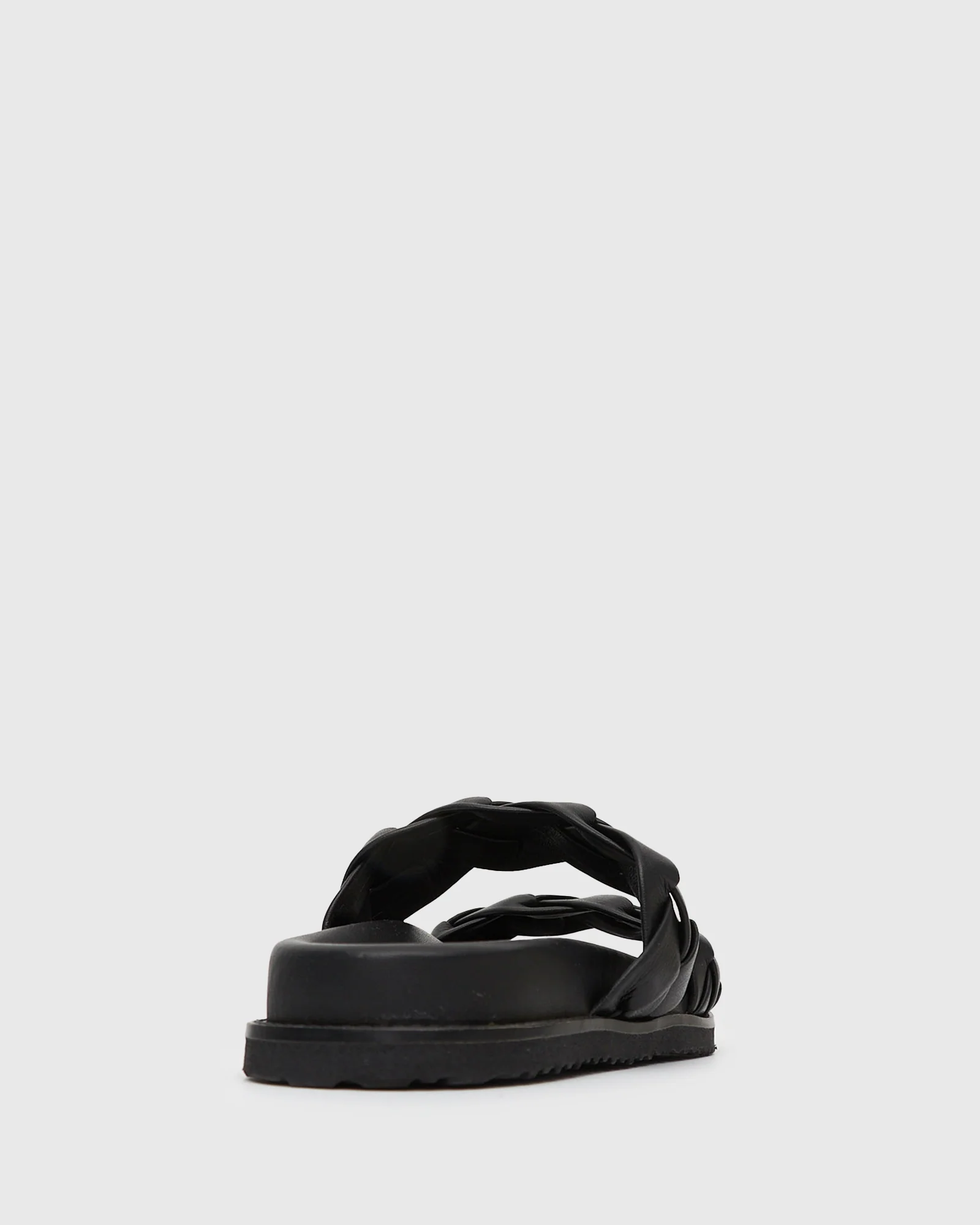 HAVANA Leather Braided Slides - Image 4