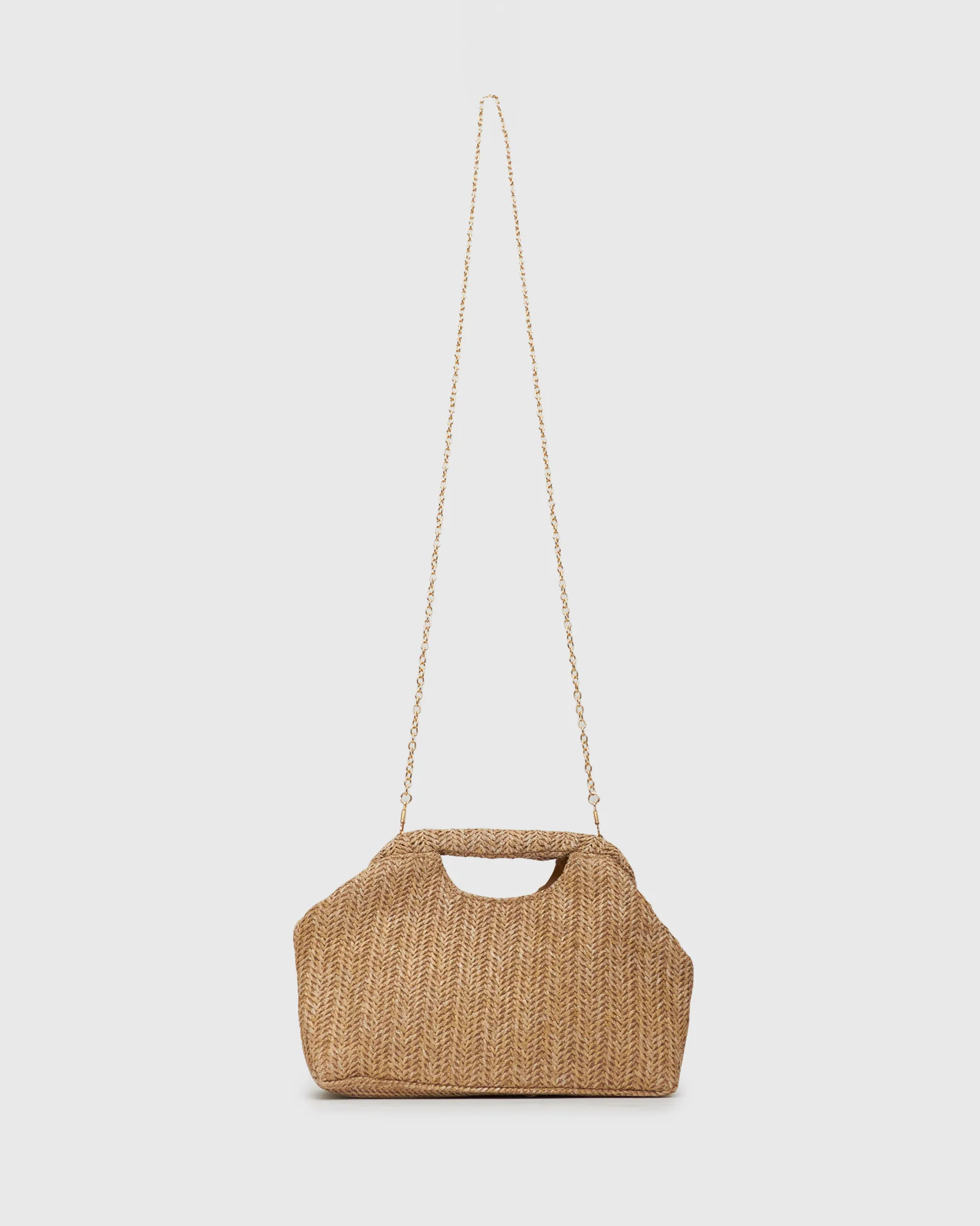 HOLIDAY Raffia Handheld Clutch Bag - Image 3