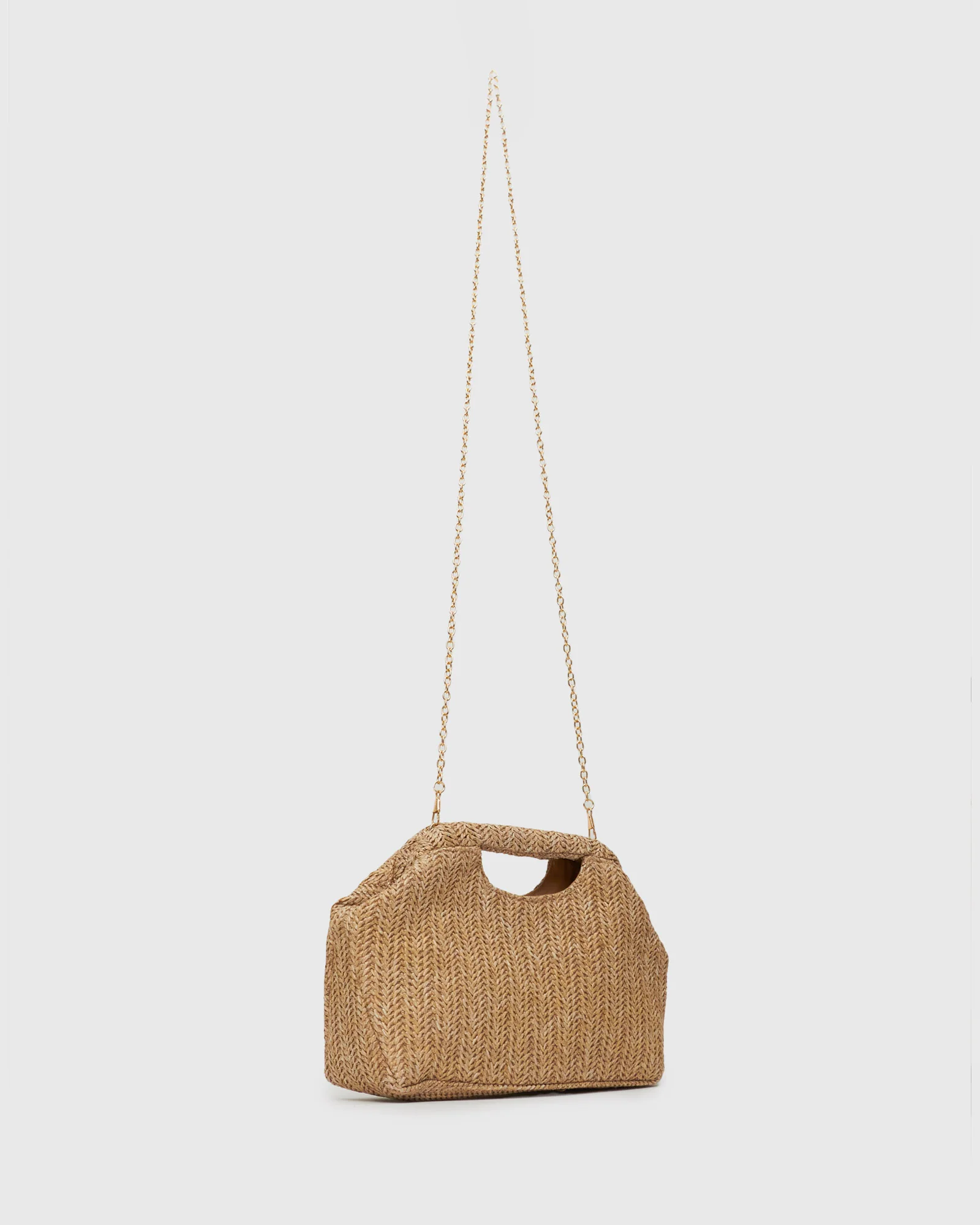 HOLIDAY Raffia Handheld Clutch Bag - Image 4