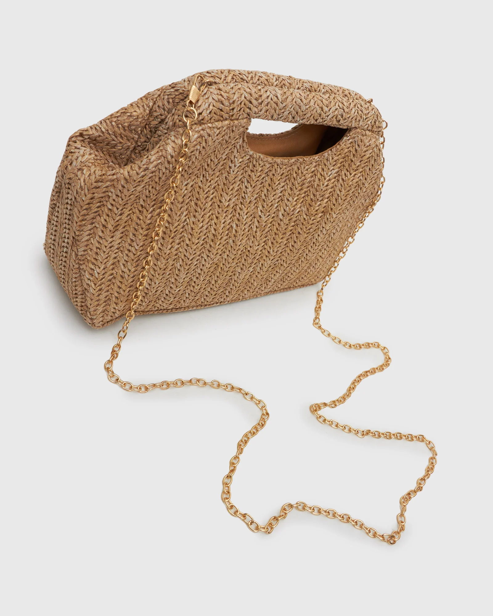 HOLIDAY Raffia Handheld Clutch Bag - Image 5
