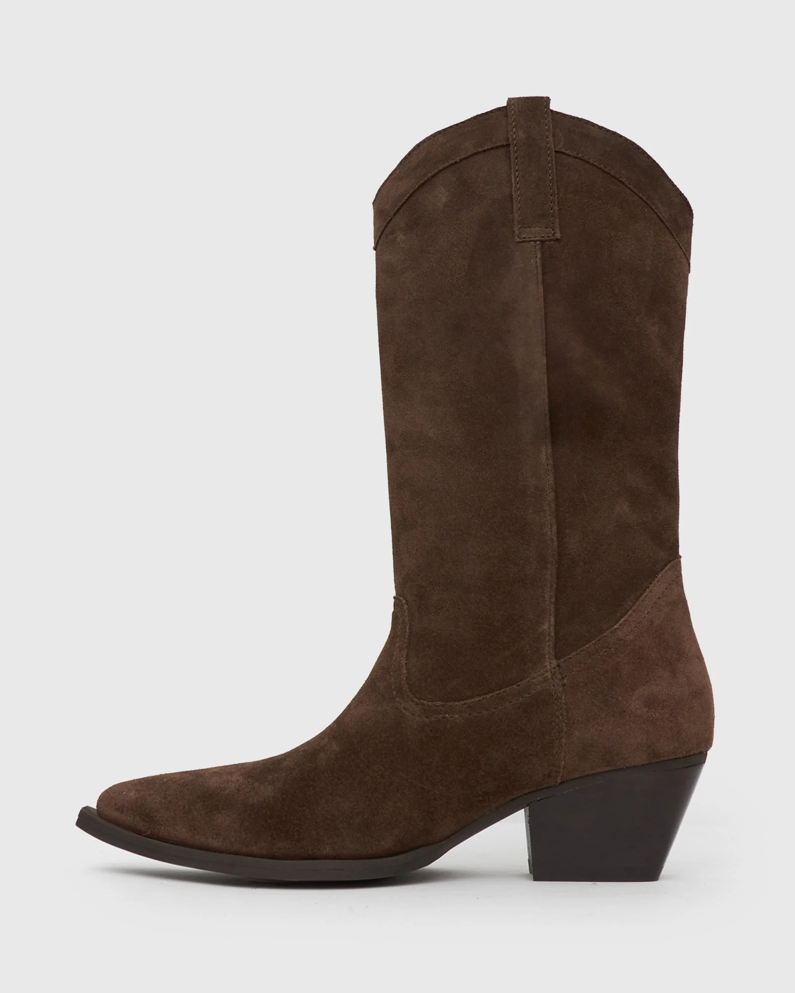 HOWDY Suede Leather Western Boots - Image 3