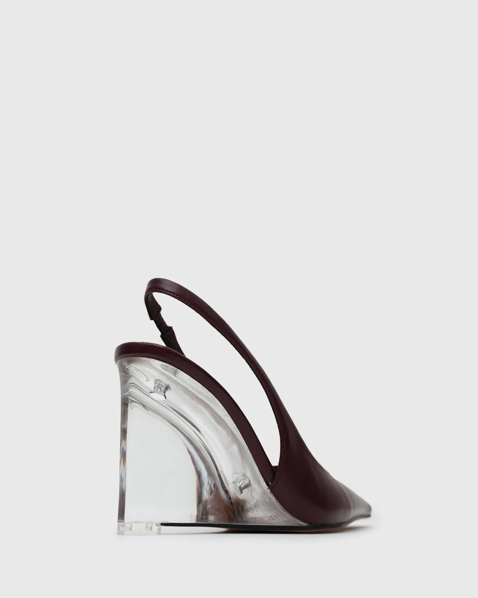 PRE-ORDER KANE Pointy Toe Slingback Wedge Shoes - Image 4