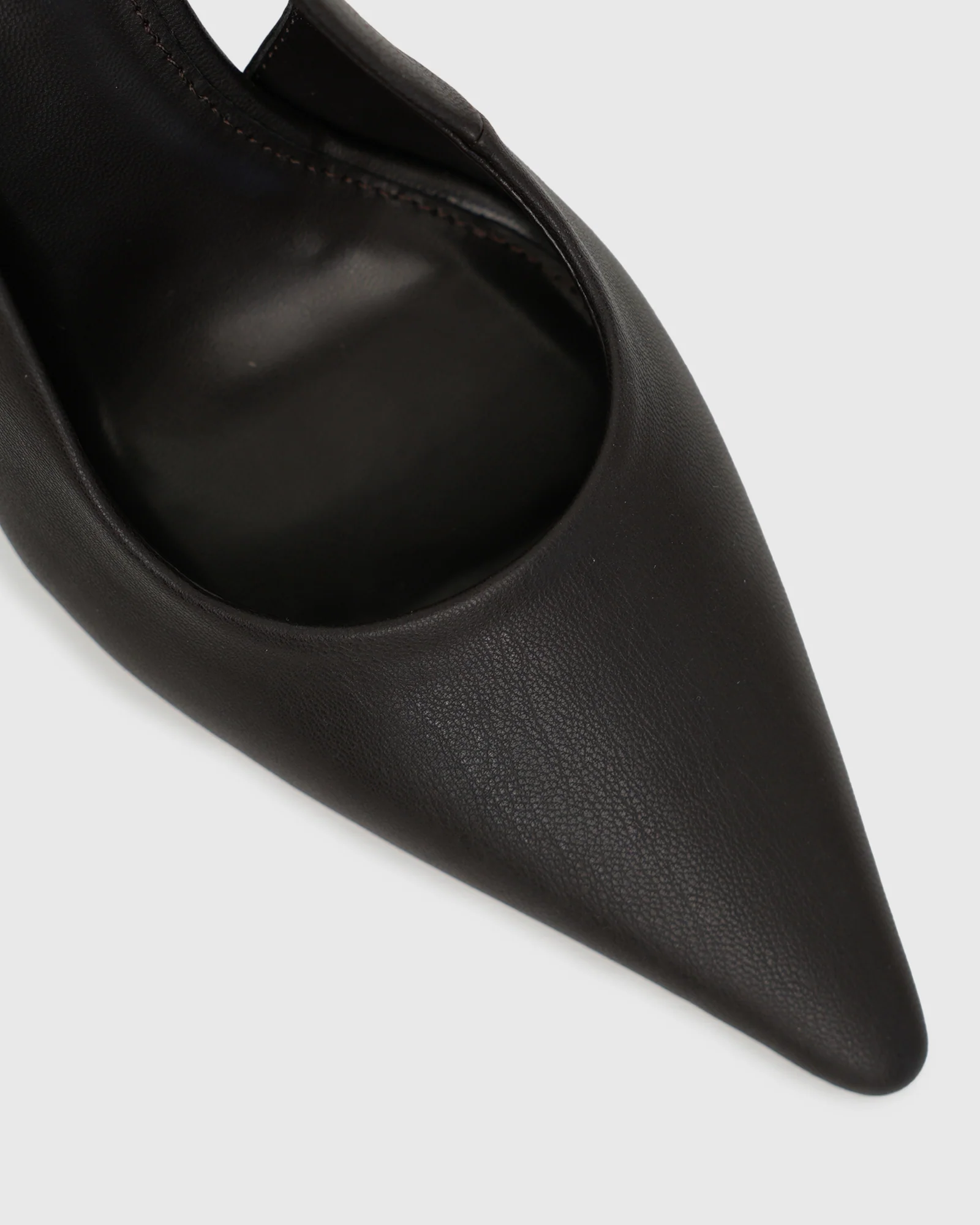 KANE Pointy Toe Slingback Wedge Shoes - Image 3