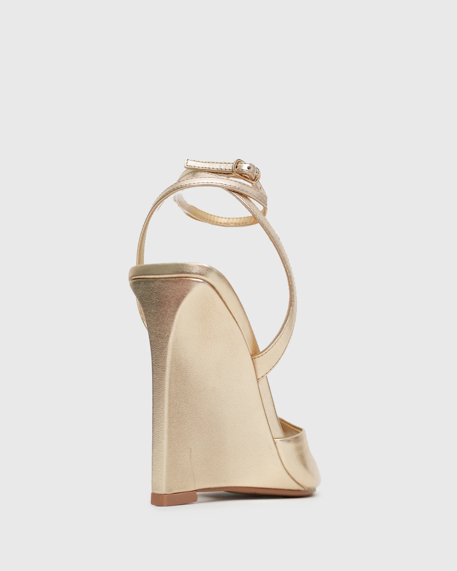 KILDA Peep Toe Wedge Dress Sandals - Image 4