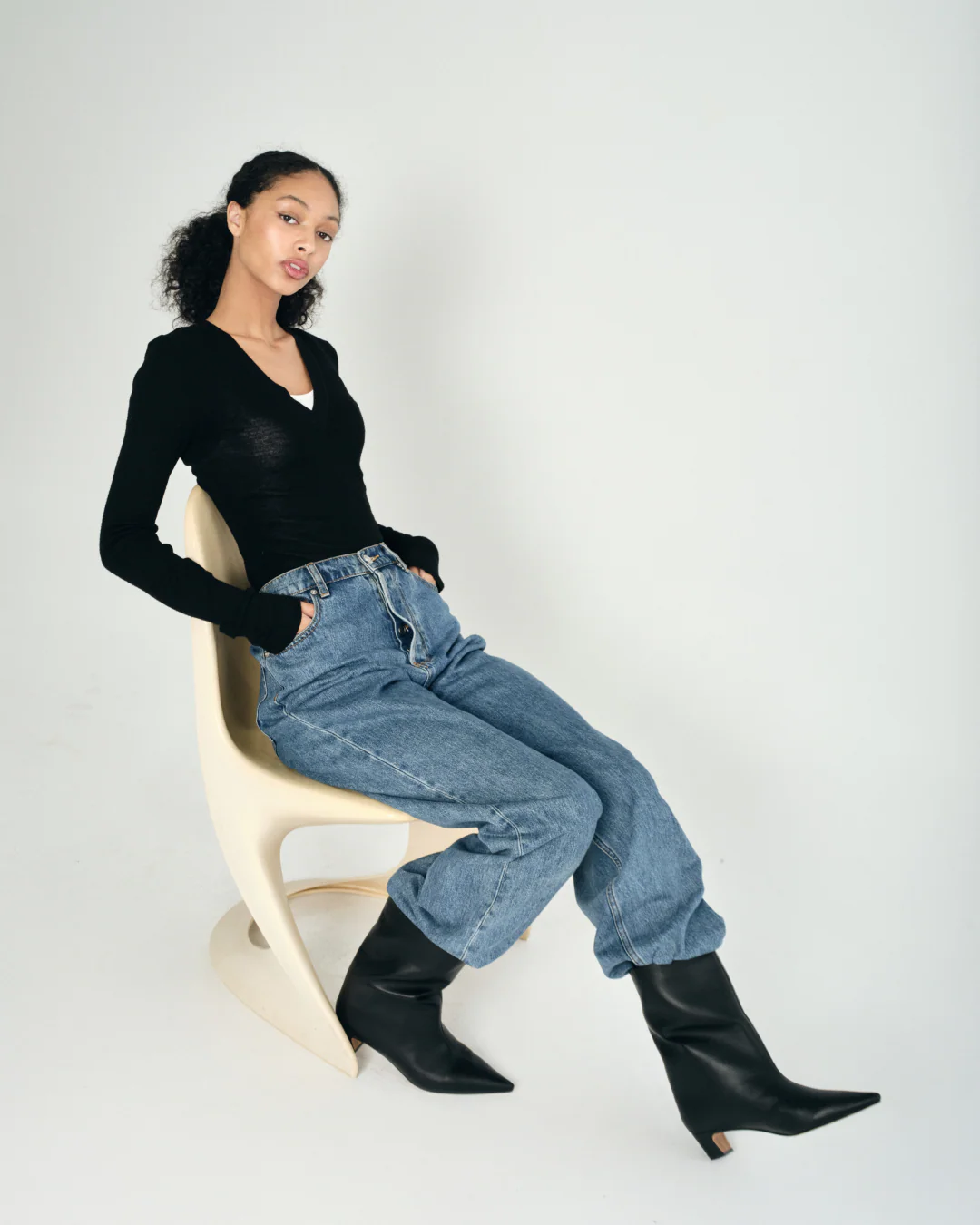 PRE-ORDER LAGOS Pointed Toe Dress Boots - Image 3