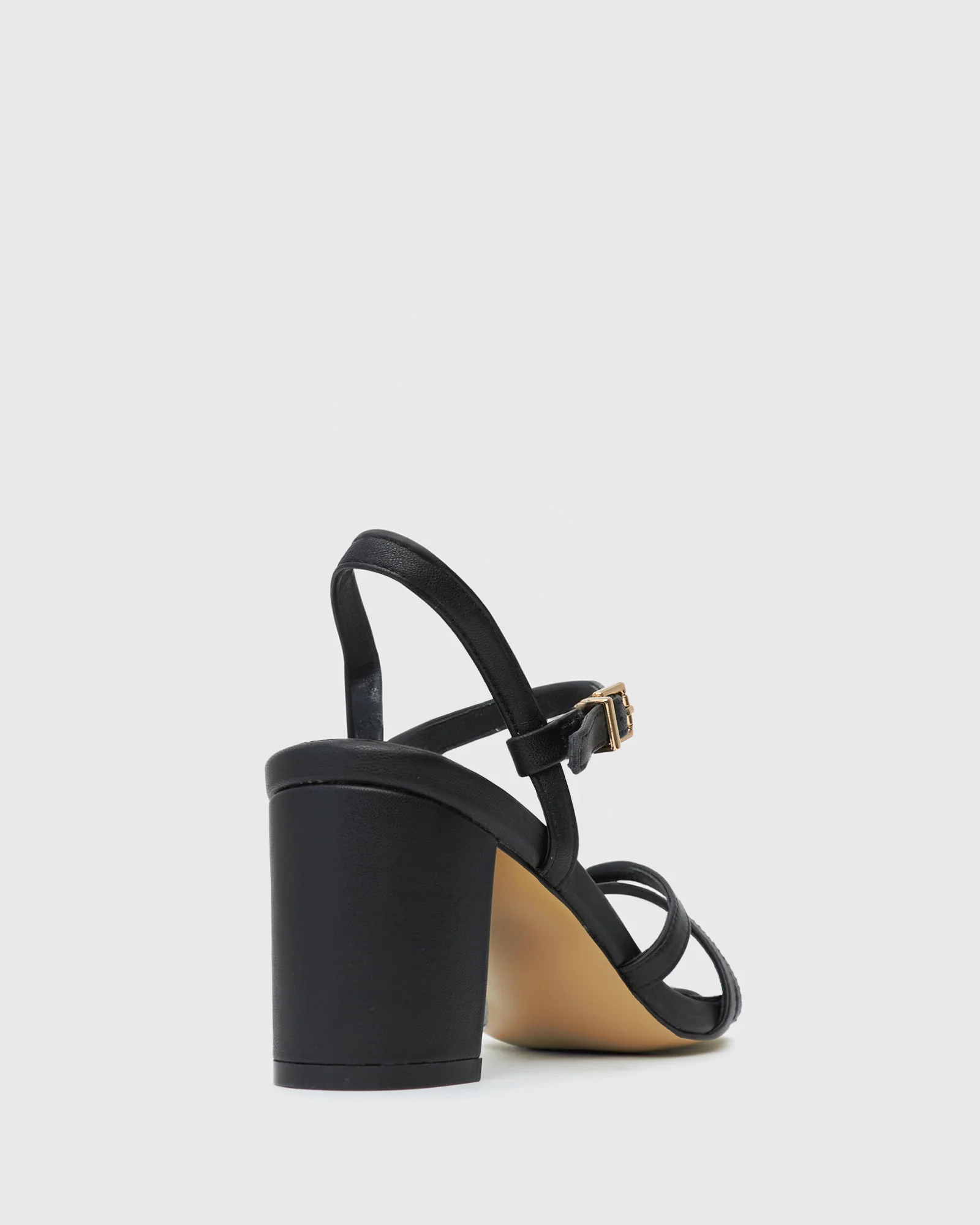 LANE Leather Block Heel Sandals - Image 4