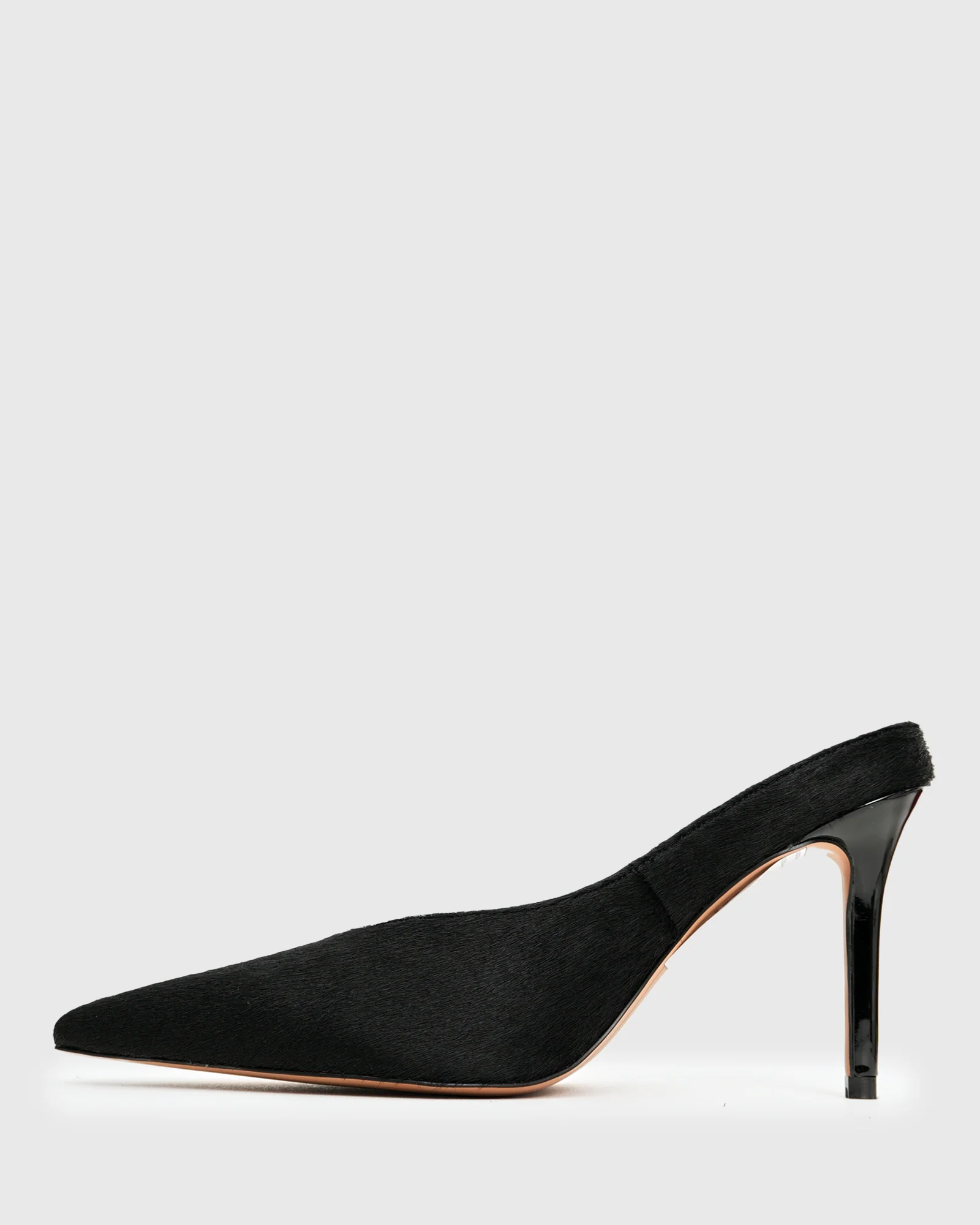 PRE-ORDER MATCHA Leather Pony Hair Mules - Image 4