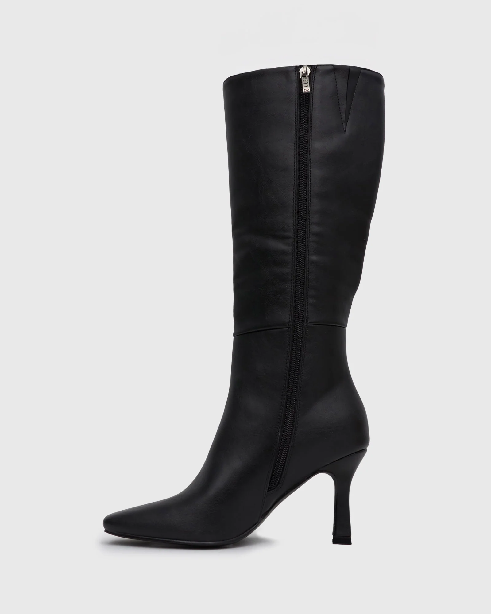 MAVERIK Square Toe Stiletto Knee Boots - Image 3