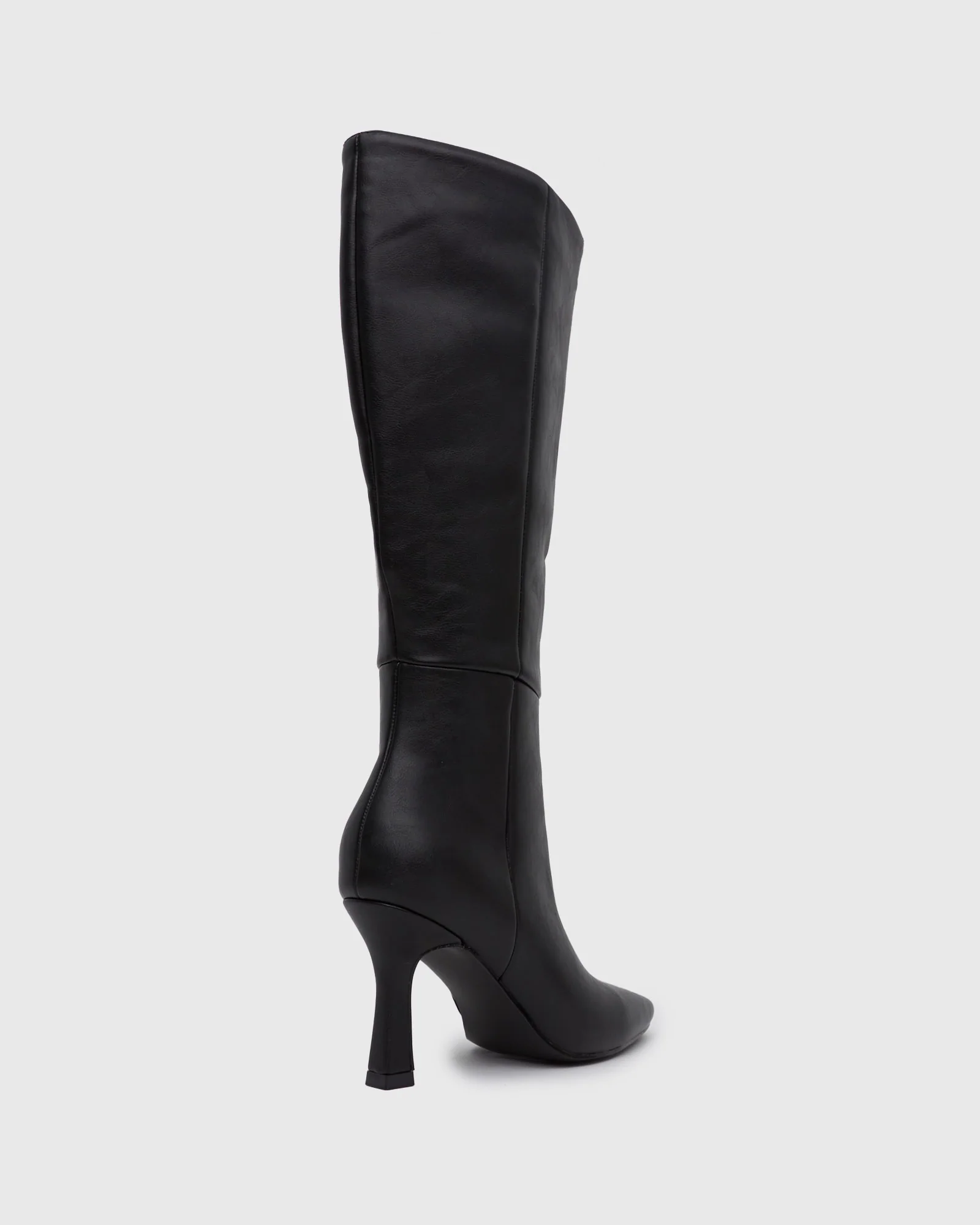 MAVERIK Square Toe Stiletto Knee Boots - Image 4