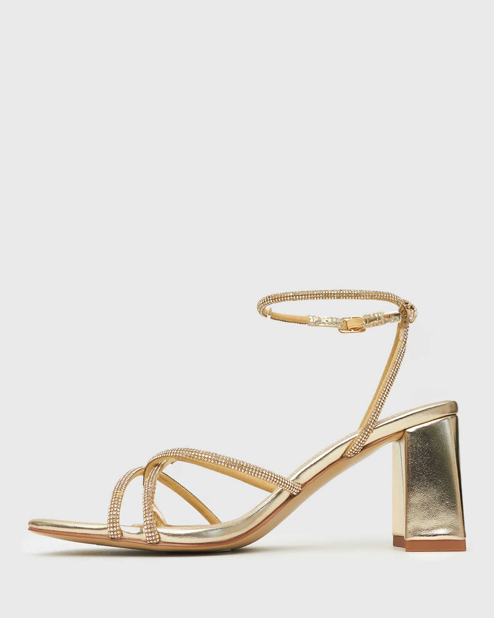 NADINE 2 Block Heel Strappy Sandals - Image 3