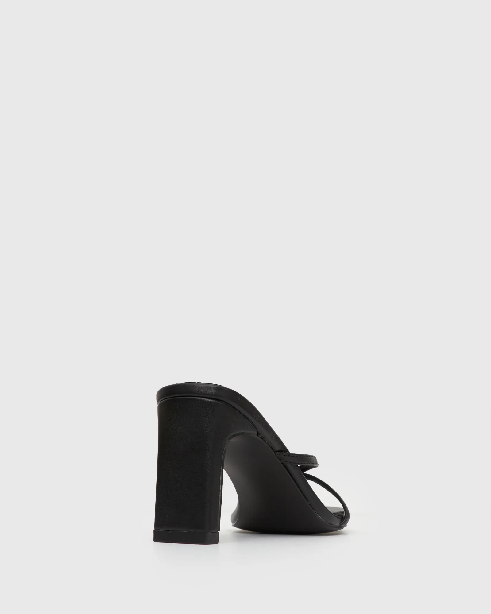 GIGI Square Toe Heeled Mules - Image 4