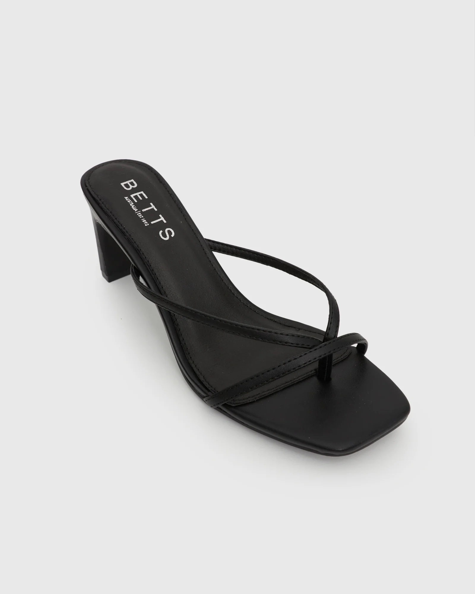 GIGI Square Toe Heeled Mules - Image 5