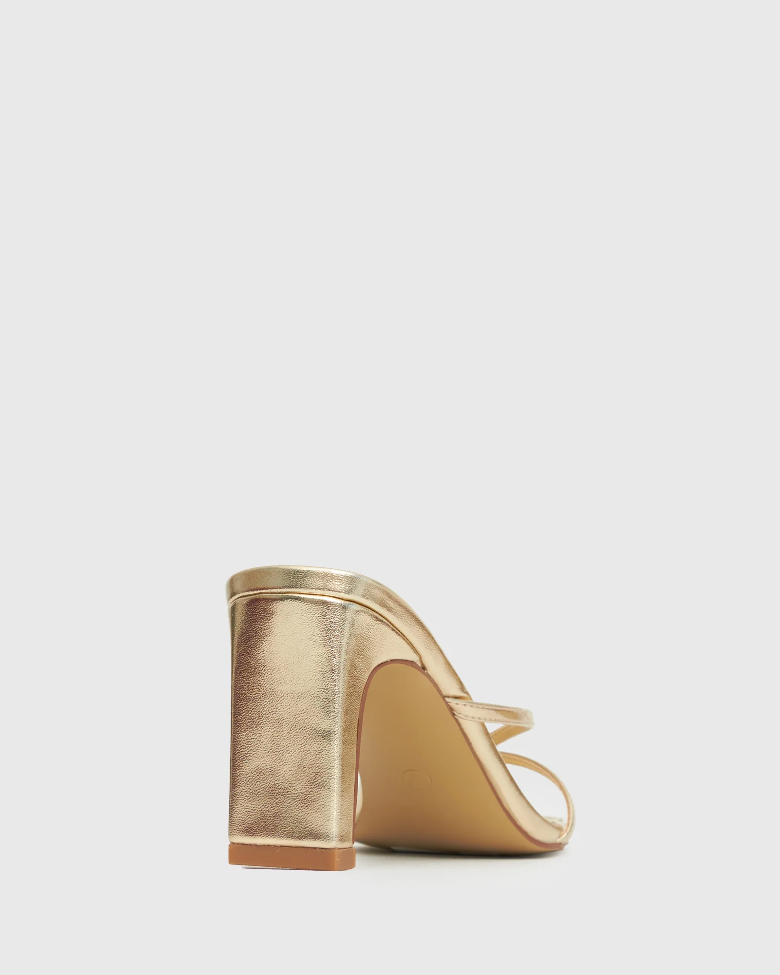 GIGI Square Toe Heeled Mules - Image 4