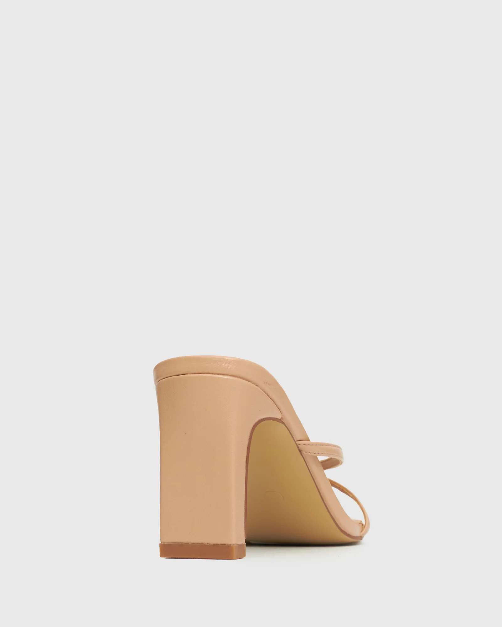 GIGI Square Toe Heeled Mules - Image 4
