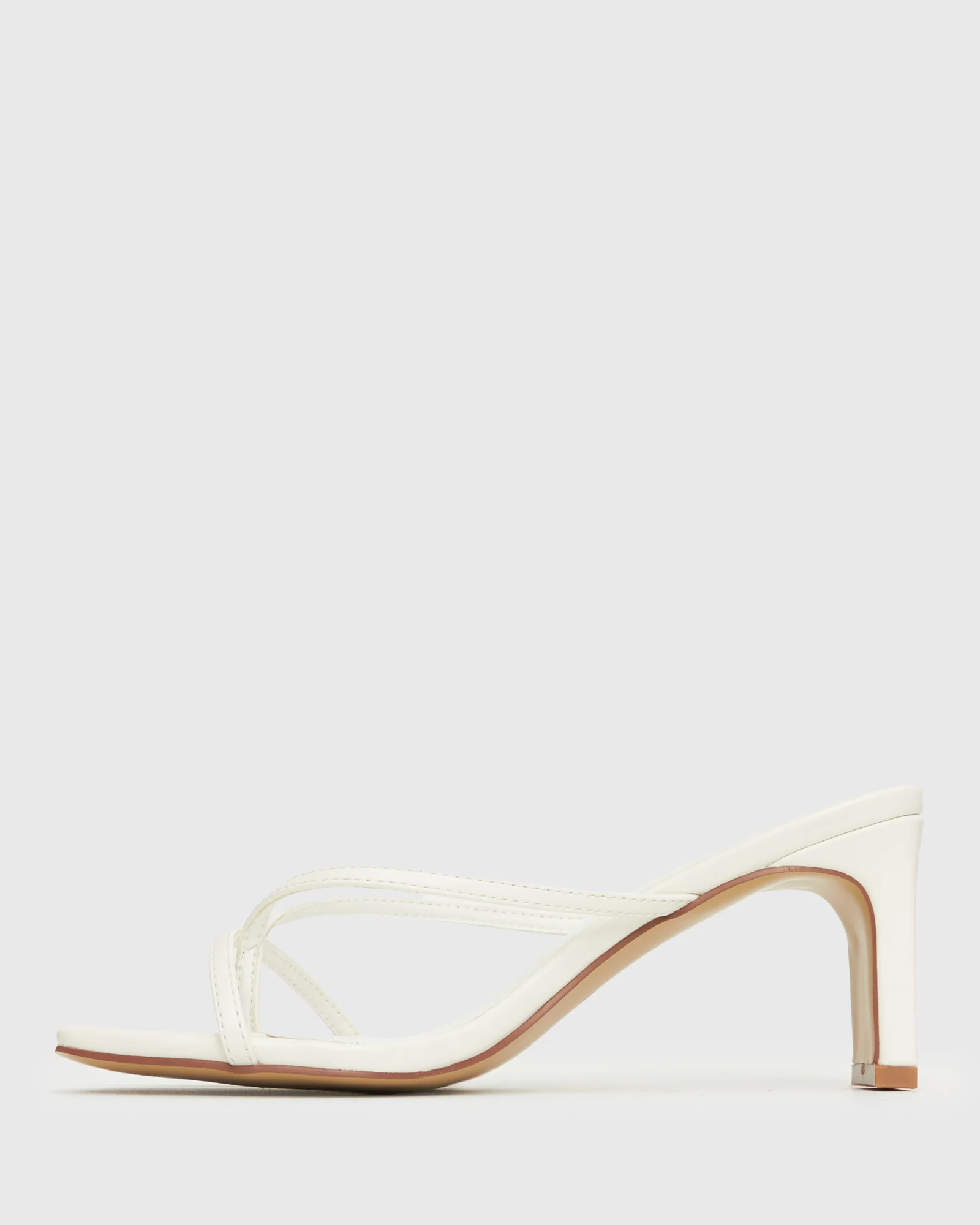 GIGI Square Toe Heeled Mules - Image 3