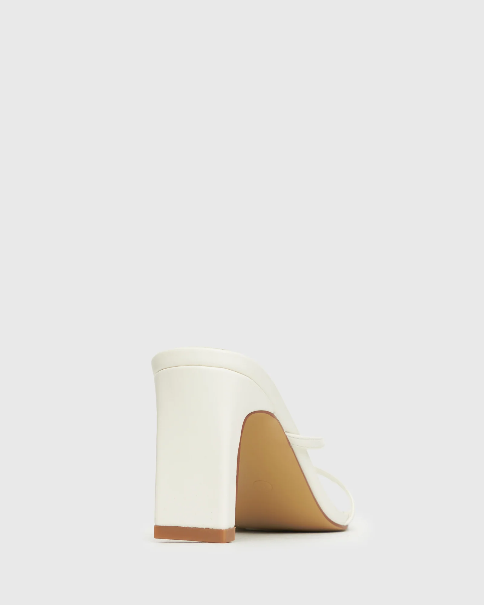 GIGI Square Toe Heeled Mules - Image 4