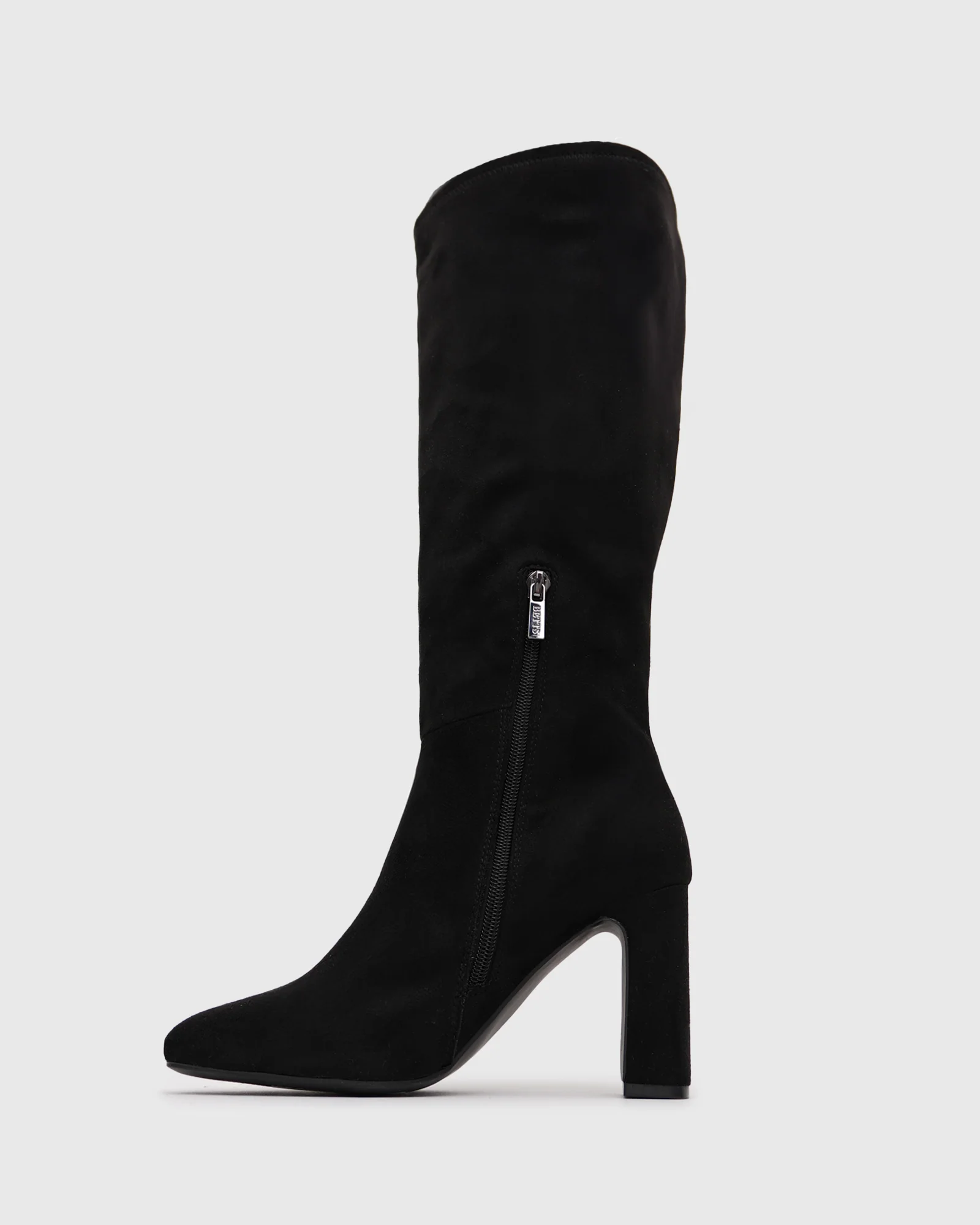 PRIME Block Heel Knee High Boots - Image 3